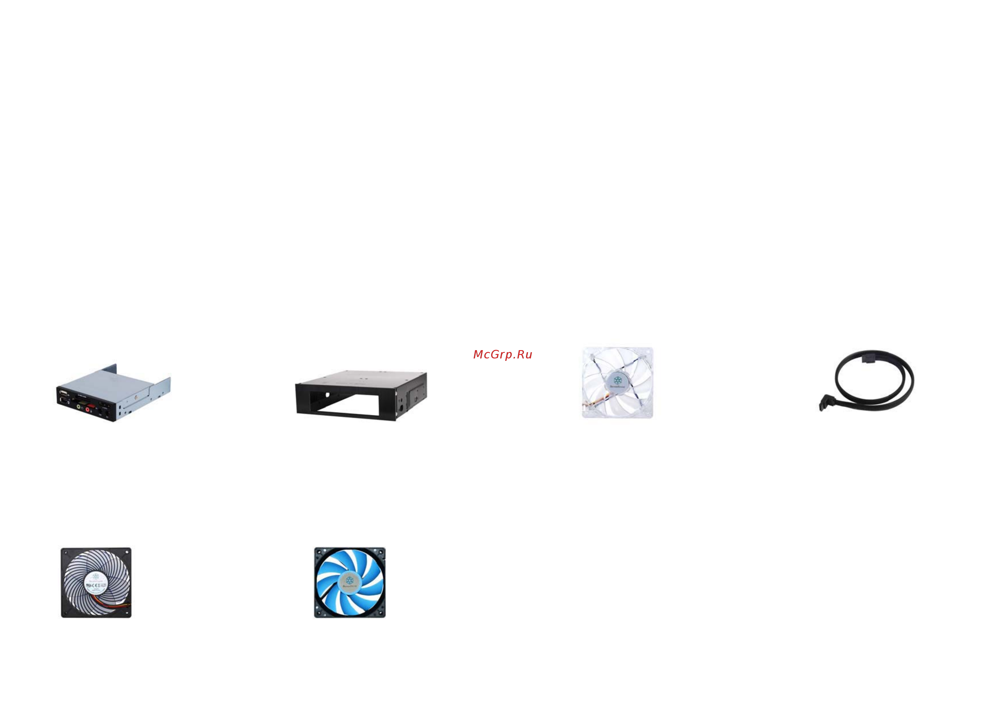 SilverStone SST-TJ04B-EW [4/4] Graphic card length reference