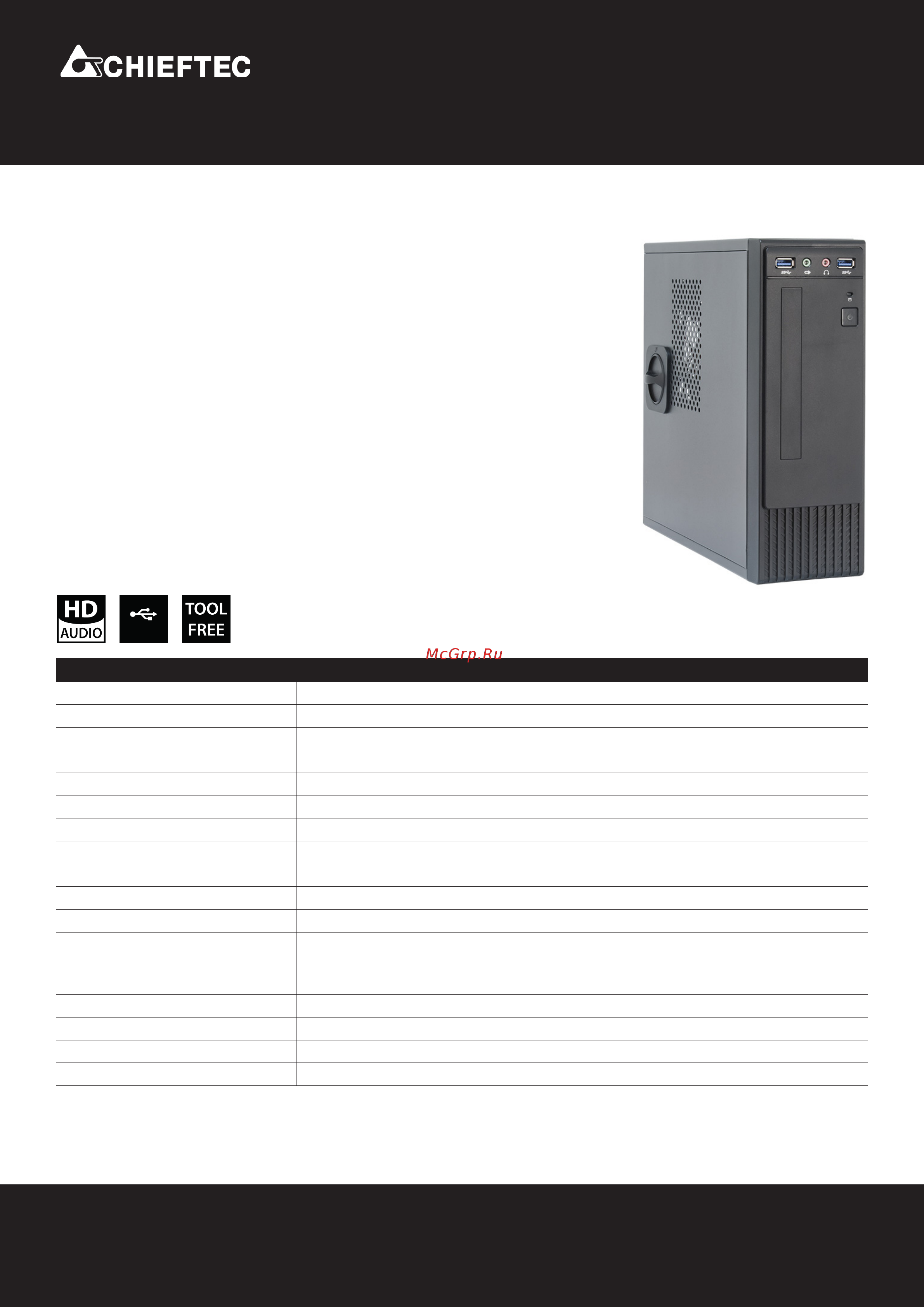 Chieftec FI-03B-300 Техническая спецификация онлайн