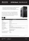 Chieftec CQ-01B-U3-OP Техническая спецификация