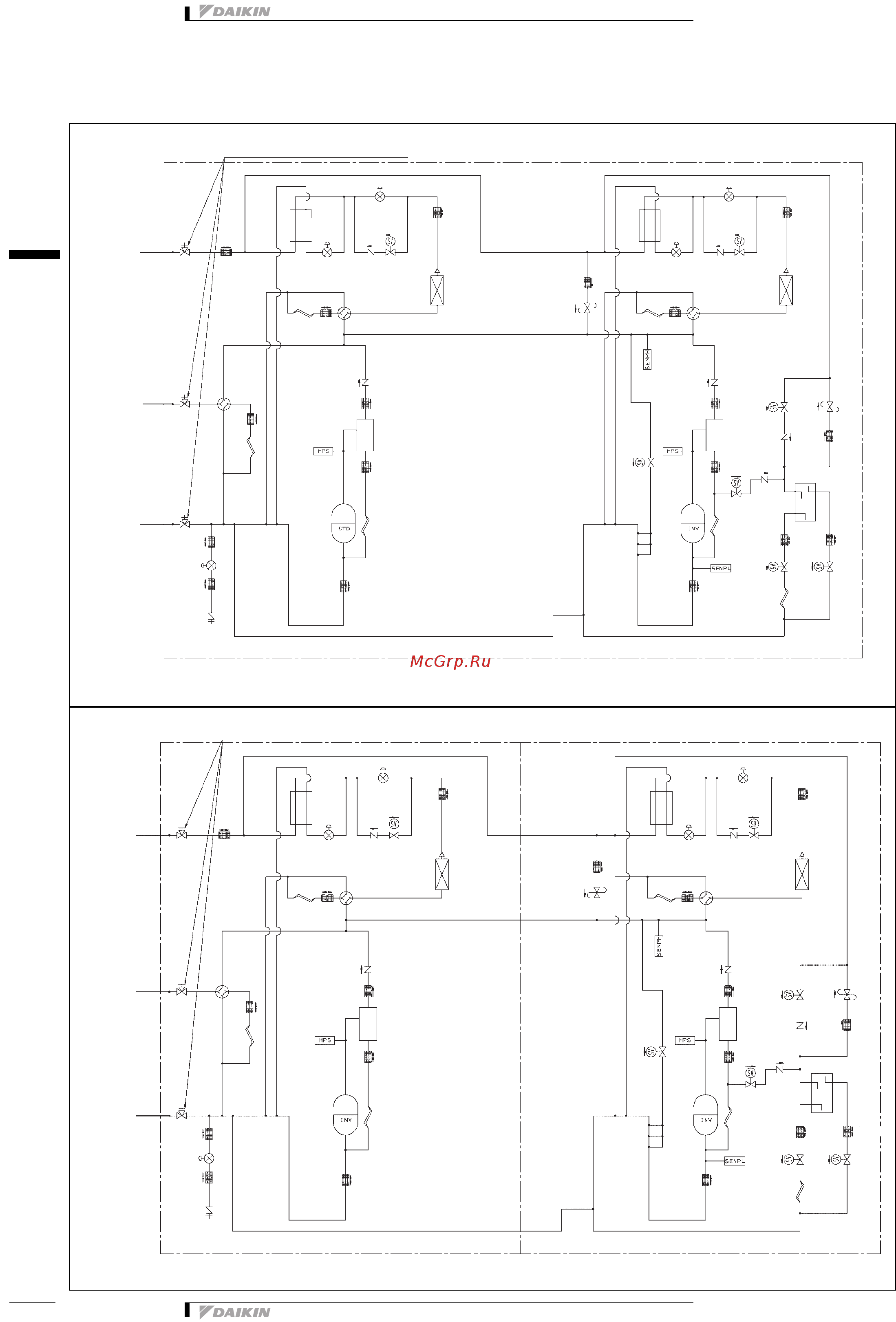 Daikin REYQ14PY1B [113/137] Piping diagram