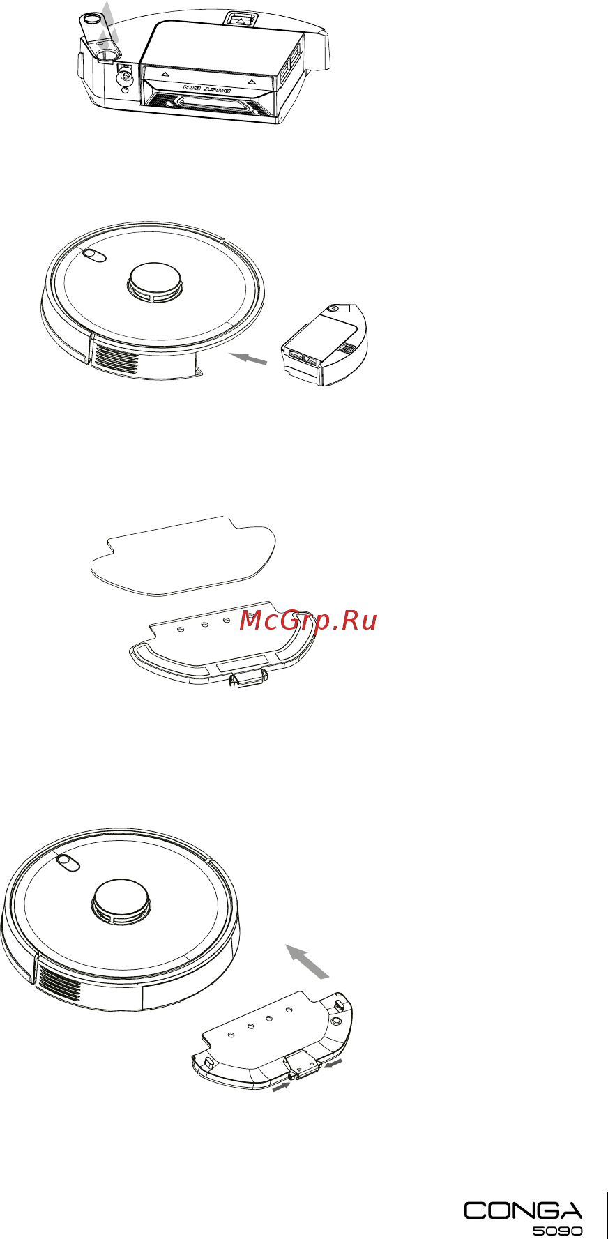Cecotec Conga 5090 Cyclone Инструкция по эксплуатации онлайн [10/90] 549076