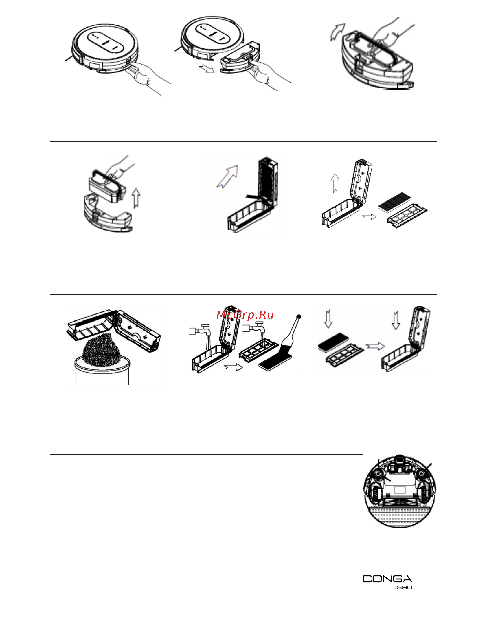 Cecotec Conga 1590 Active Инструкция по эксплуатации онлайн [16/71] 549077