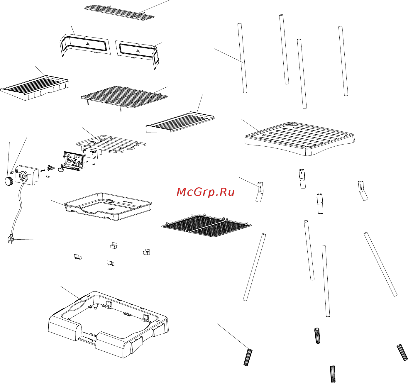 Cecotec PerfectSteak 4250 Stand [4/32] Piezas y componentes