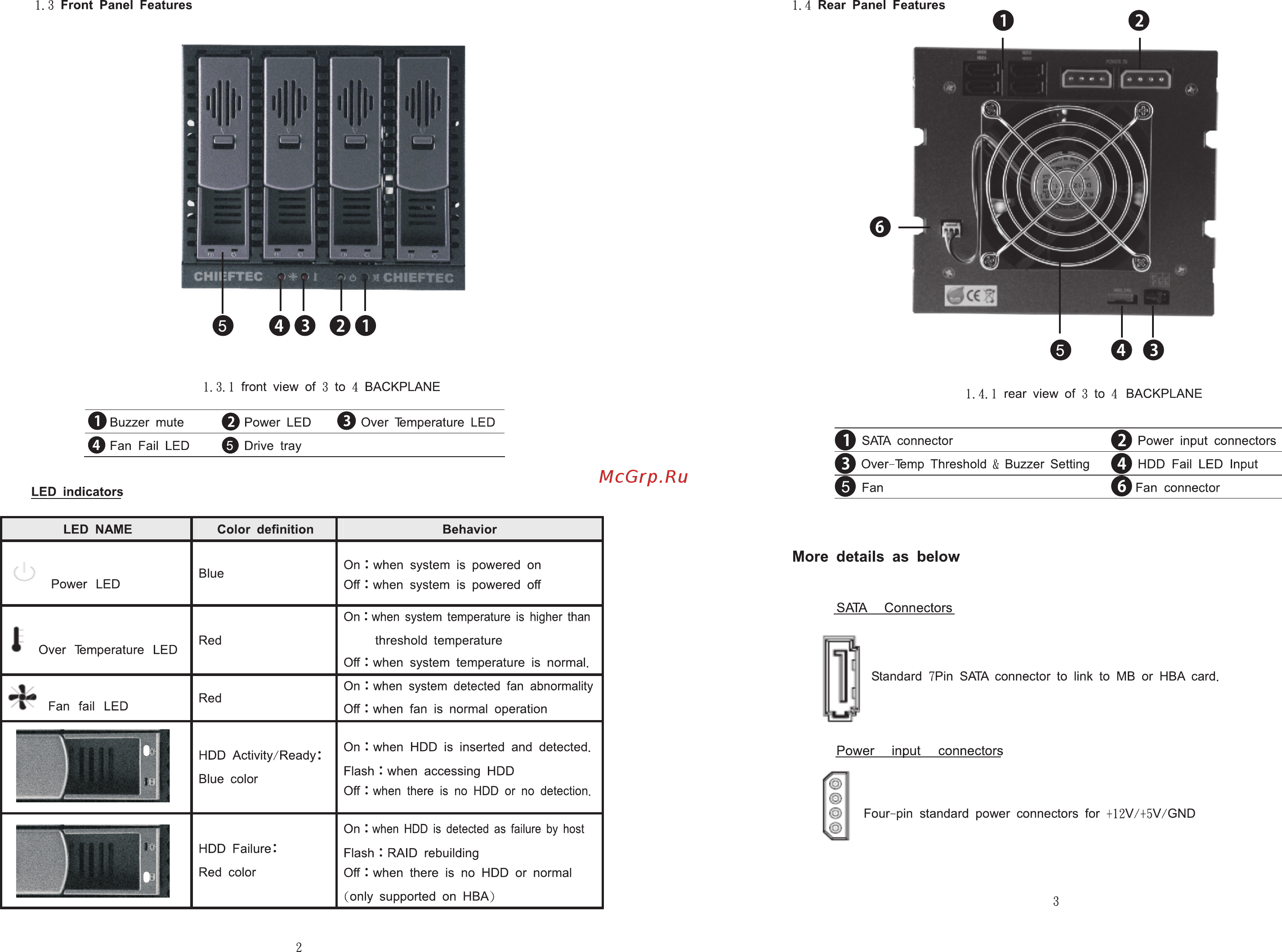 Chieftec SST-3141SAS [5/6] 頁面 5