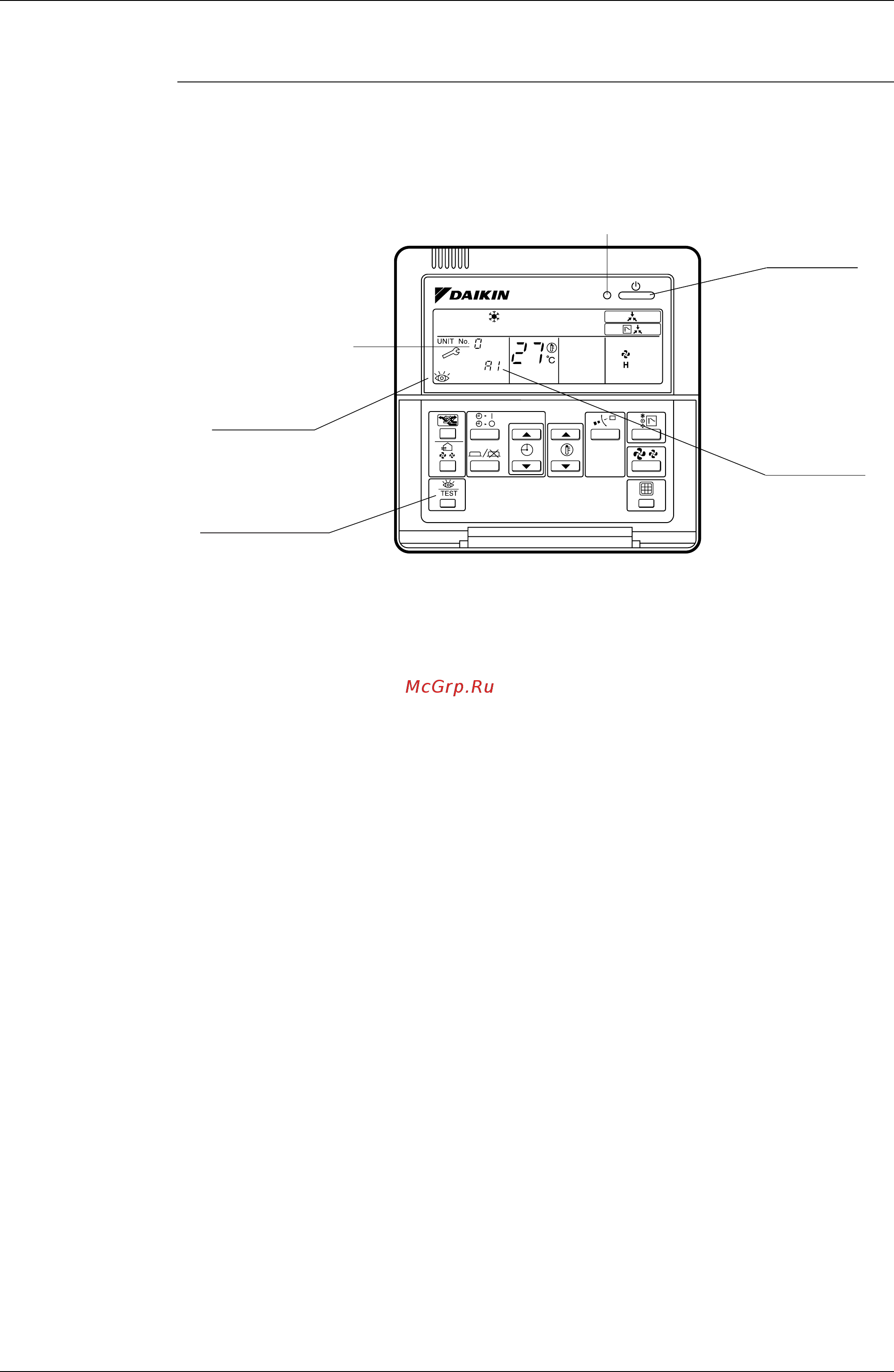 Daikin RWEYQ30PY1 [166/342] Self diagnosis by wired remote controller