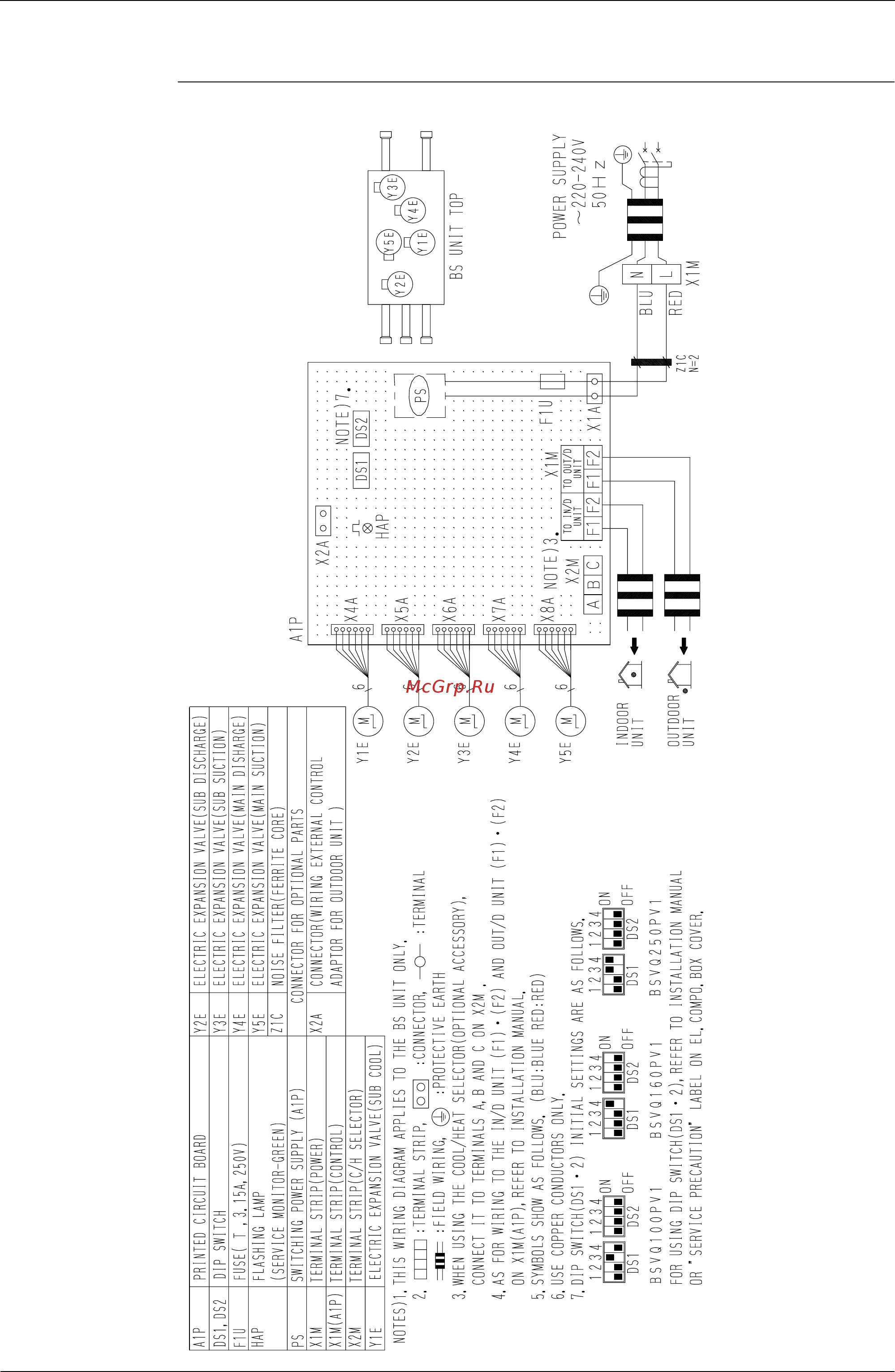 Daikin RWEYQ30PY1 [295/342] Bs unit
