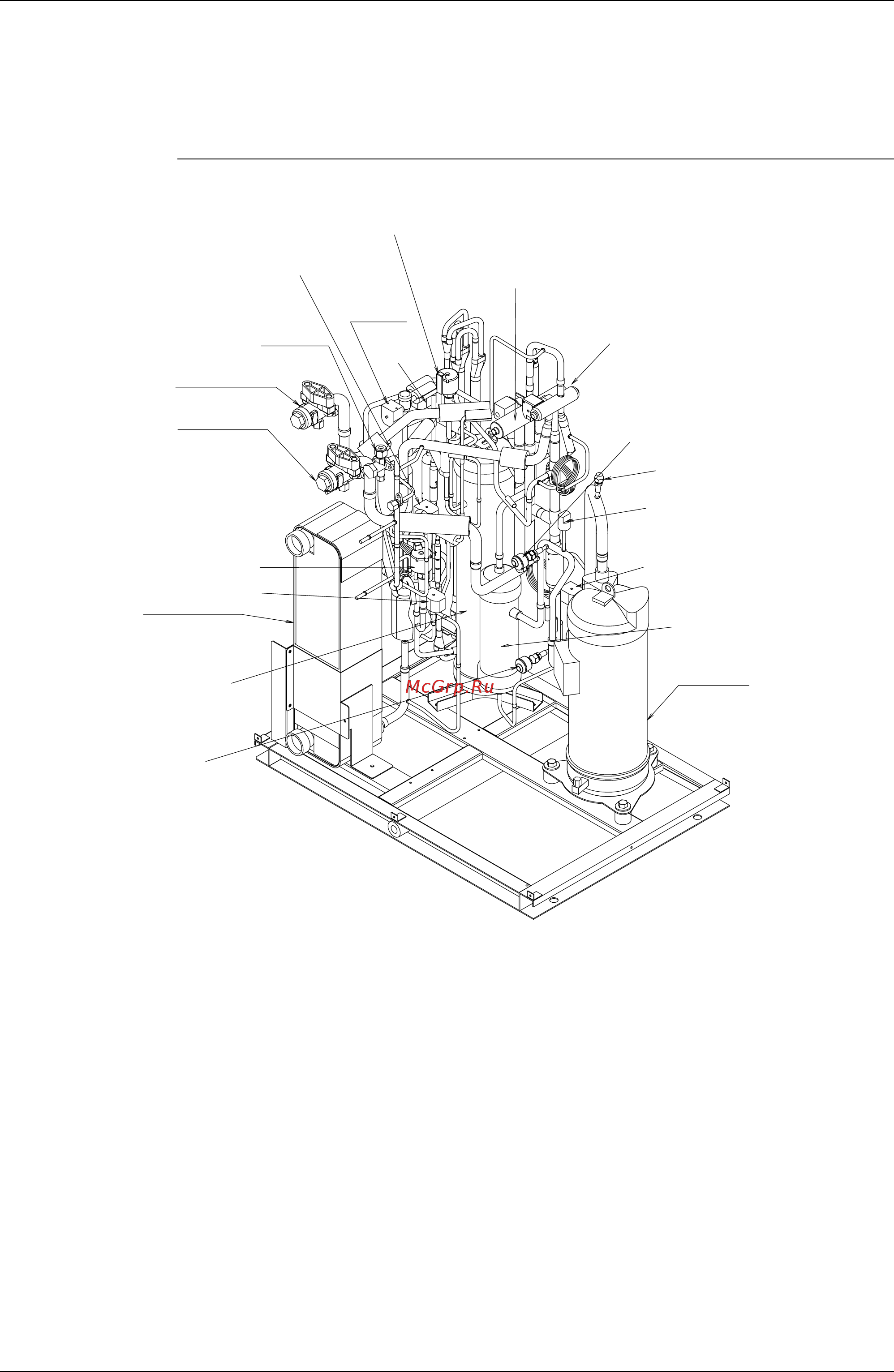 Daikin RWEYQ30PY1 [60/342] Functional parts layout