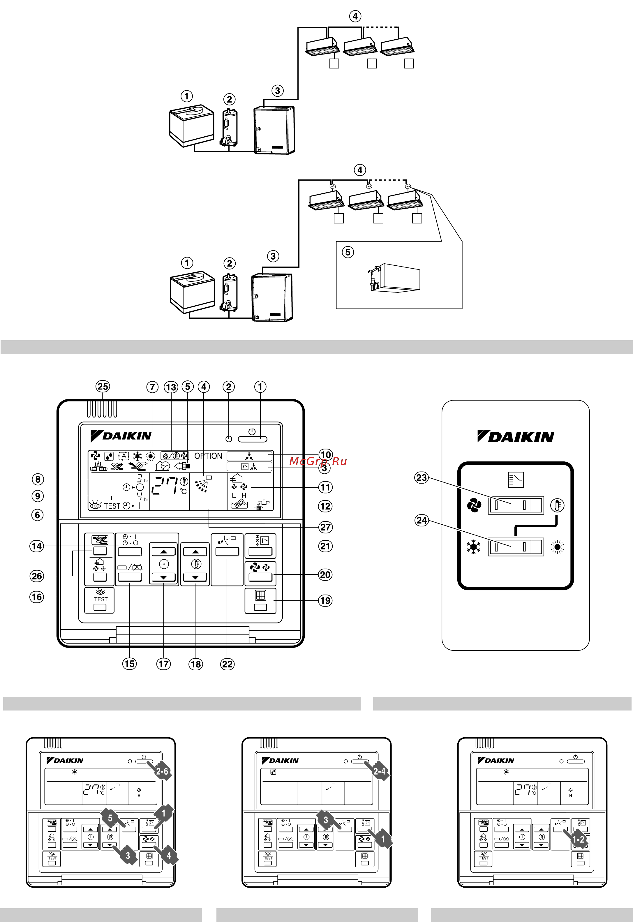 Daikin RWEYQ16PY1 Инструкция по эксплуатации онлайн [3/22] 549187