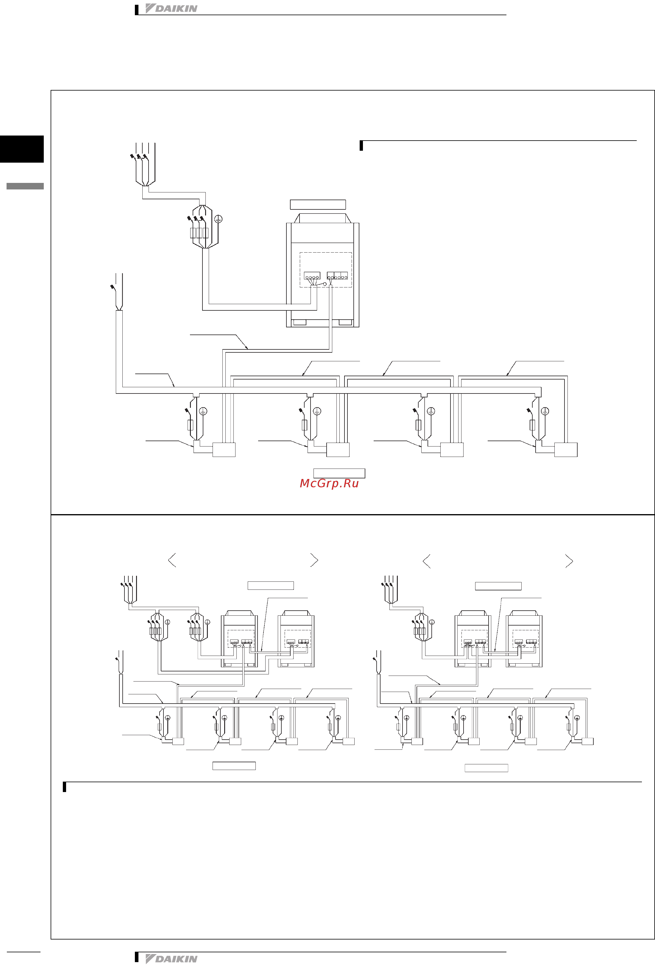Daikin RXYQ8P7W1B [131/140] 2 схема внешних соединений