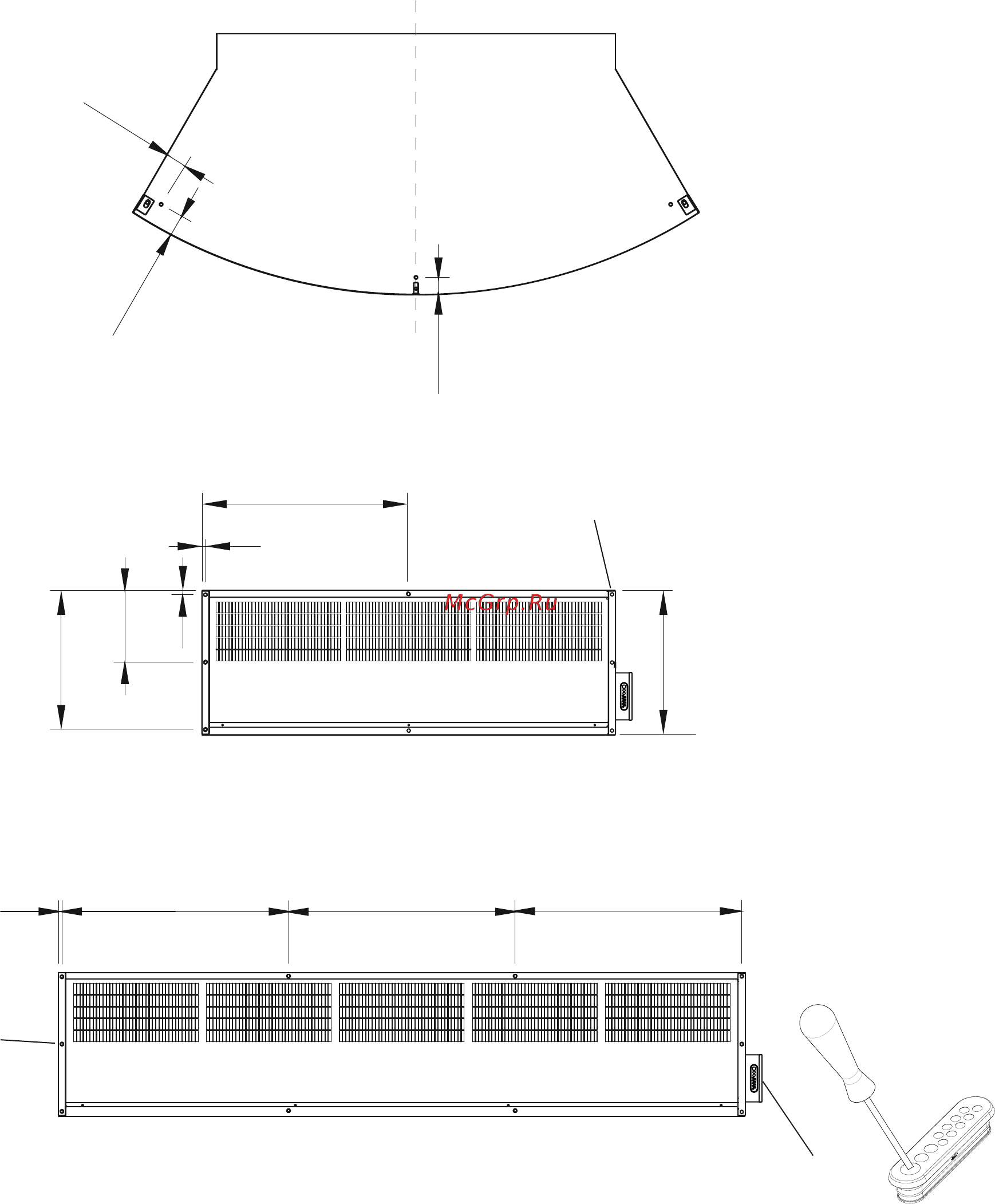 Systemair RDFEC20E24 [4/18] Suspended from ceiling