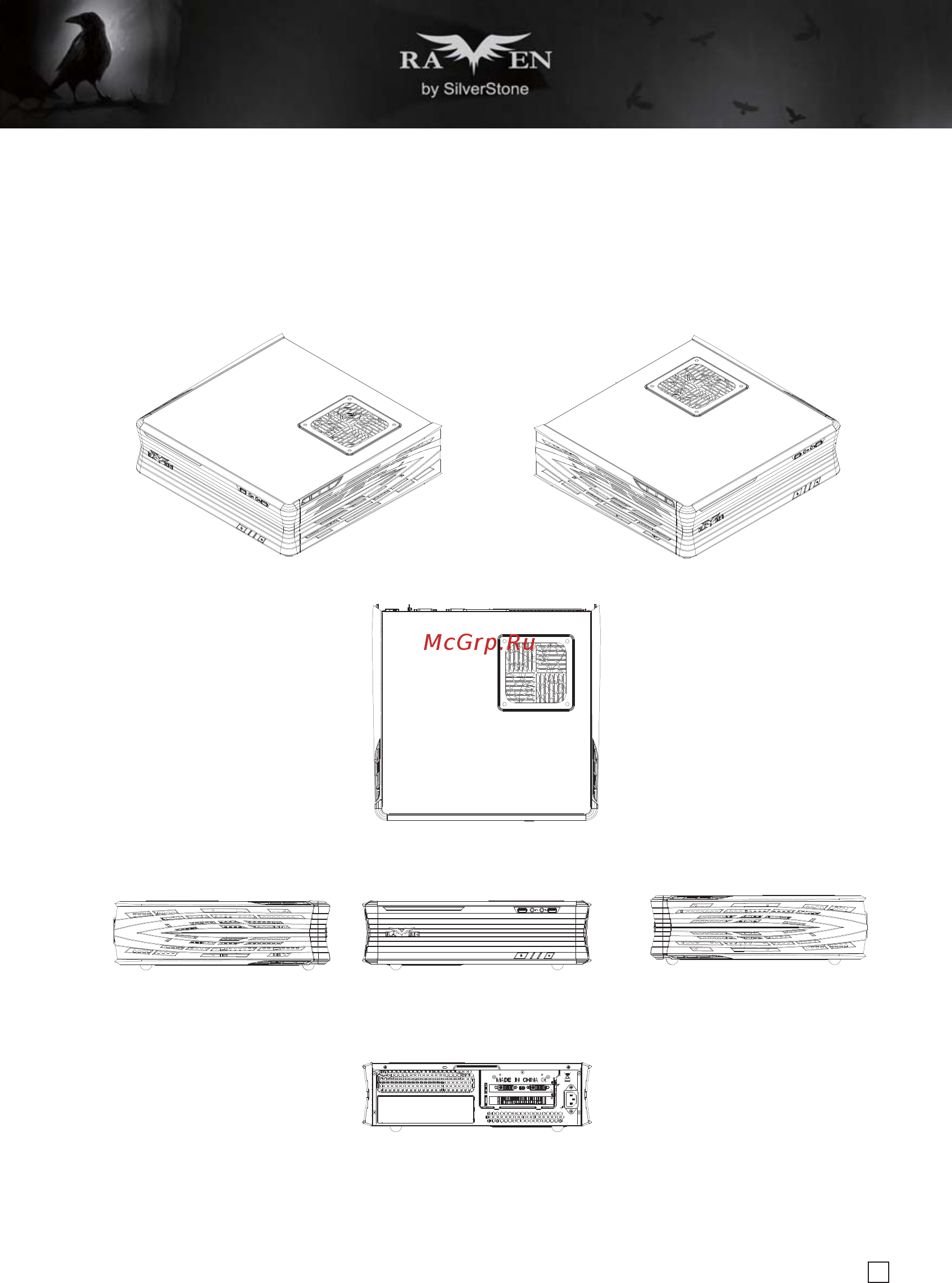 SilverStone SST-FT03B-MINI [5/44] Disassemble chart