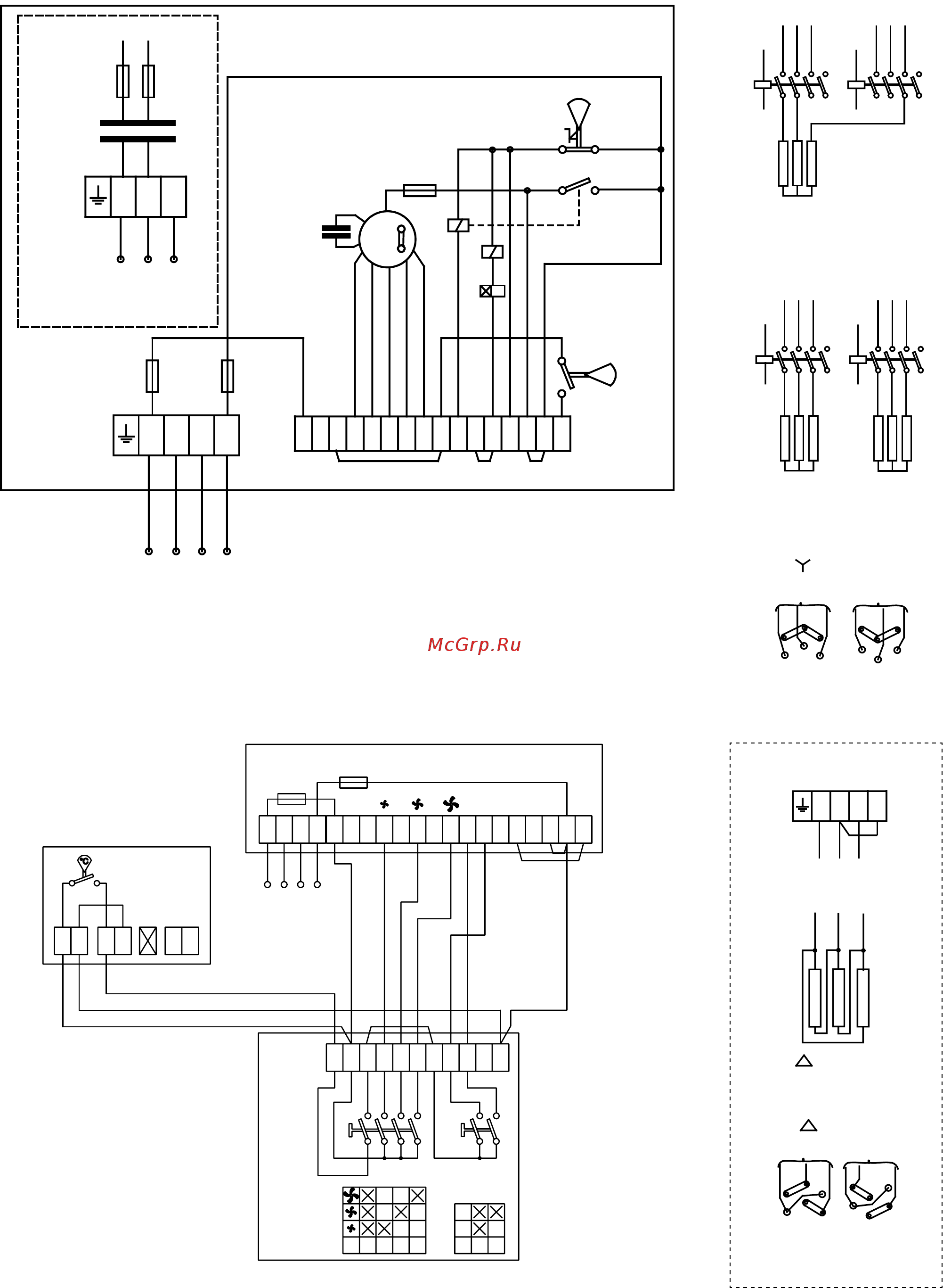 Systemair Panther SE12N [8/13] Internal wiring diagram
