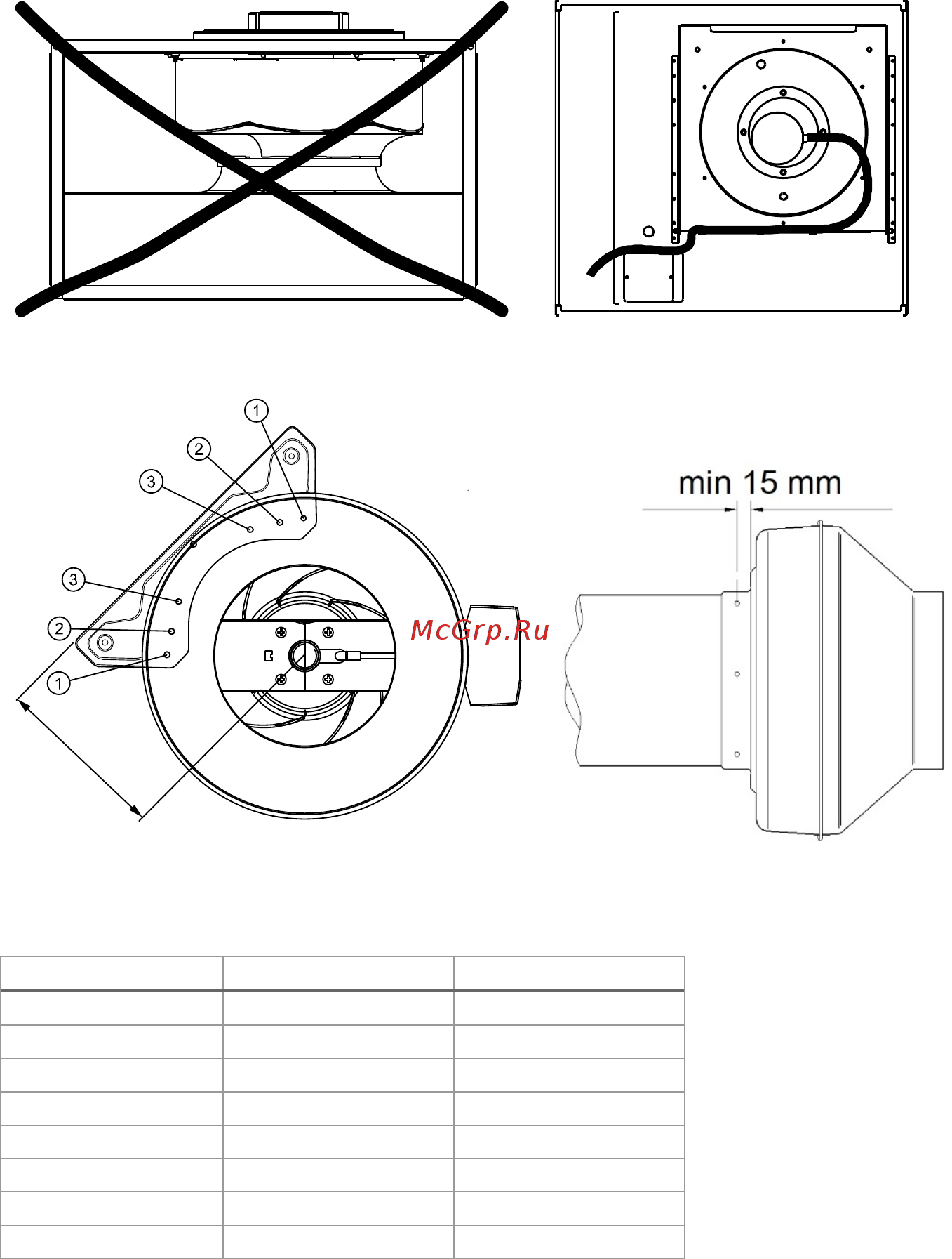 Systemair TFSR 160 [99/100] Mounting k fan