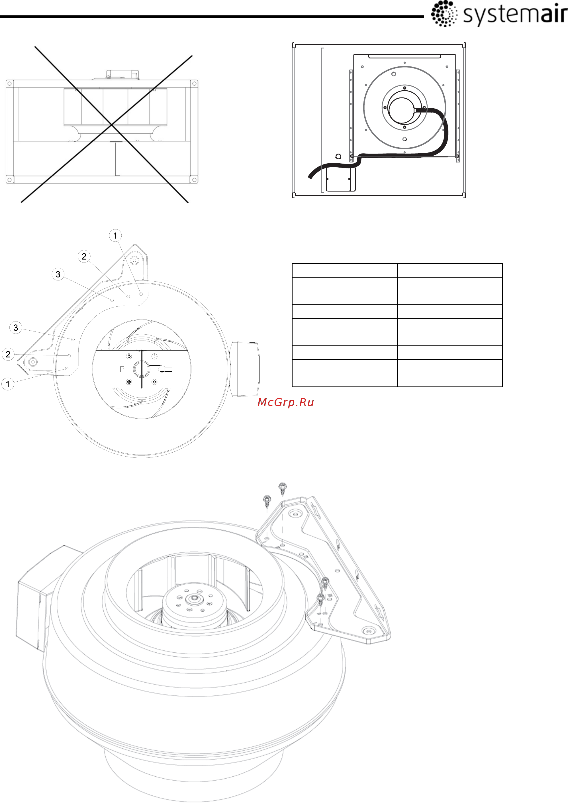 Systemair KD 355 S1 Инструкция по эксплуатации онлайн [4/17] 549753