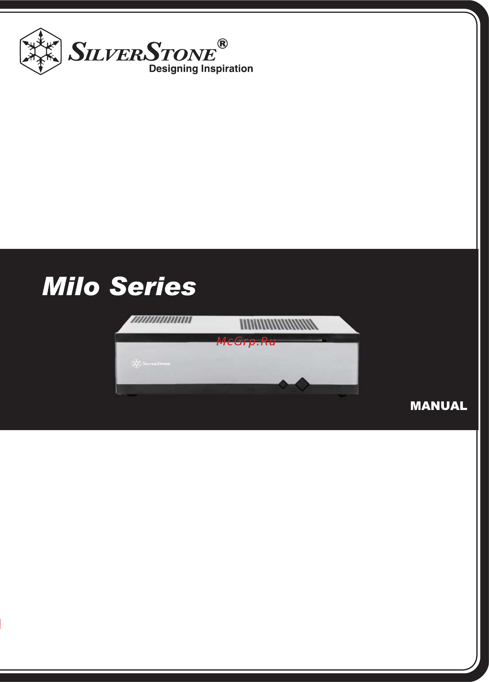 SilverStone SST-ML05B Инструкция по эксплуатации онлайн