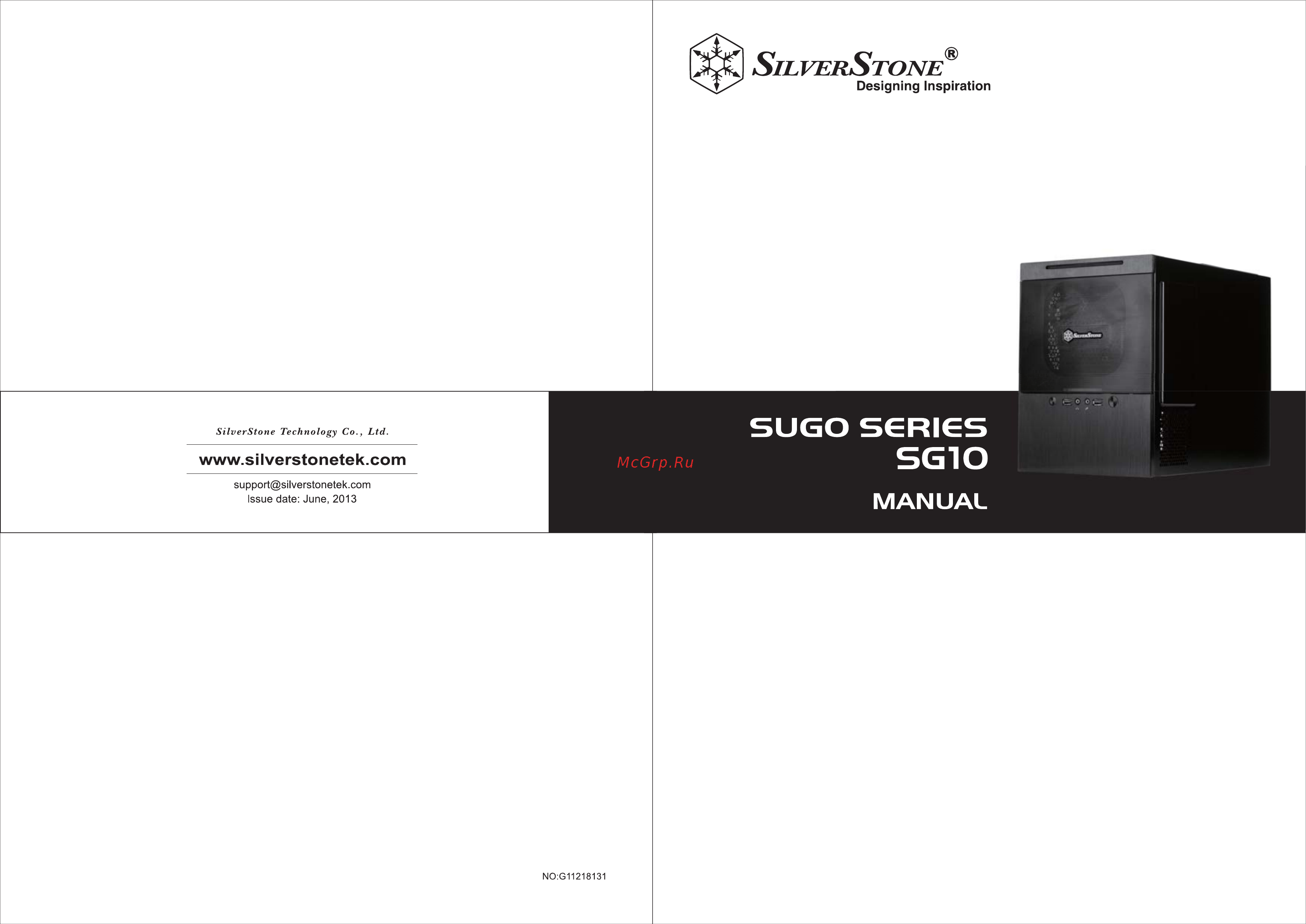 SilverStone SG10 Инструкция по эксплуатации онлайн