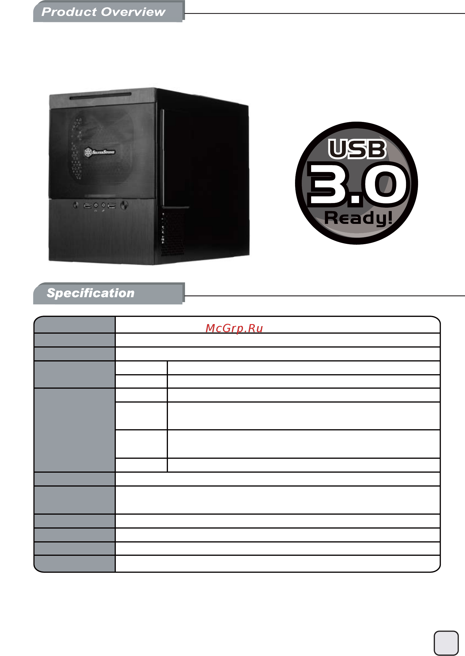 SilverStone SG10 [3/63] Manual sg10 c217 v1 p 2