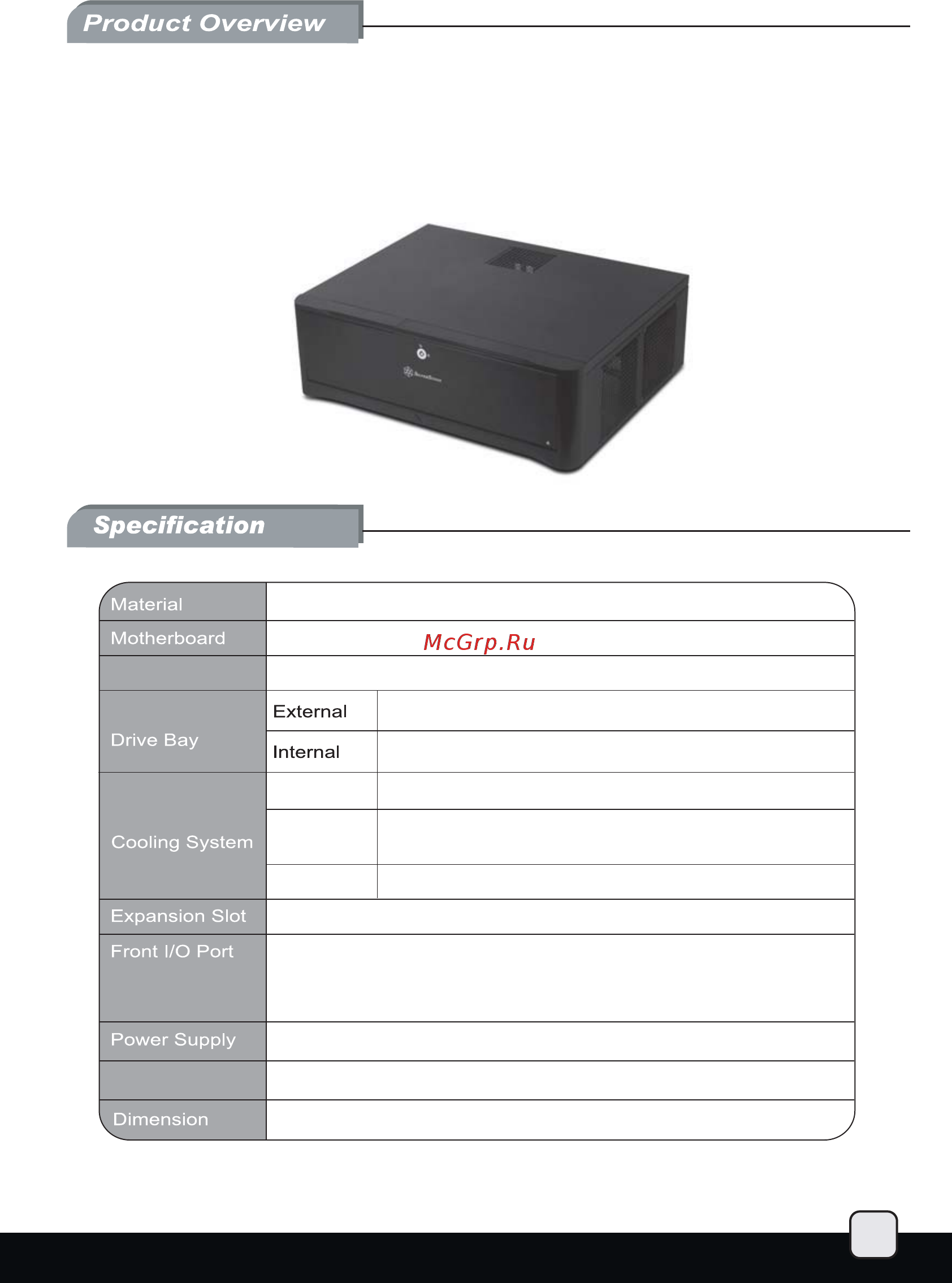 SilverStone SST-ML03B [3/39] Stunning htpc chassis with impressive cooling and storage capability