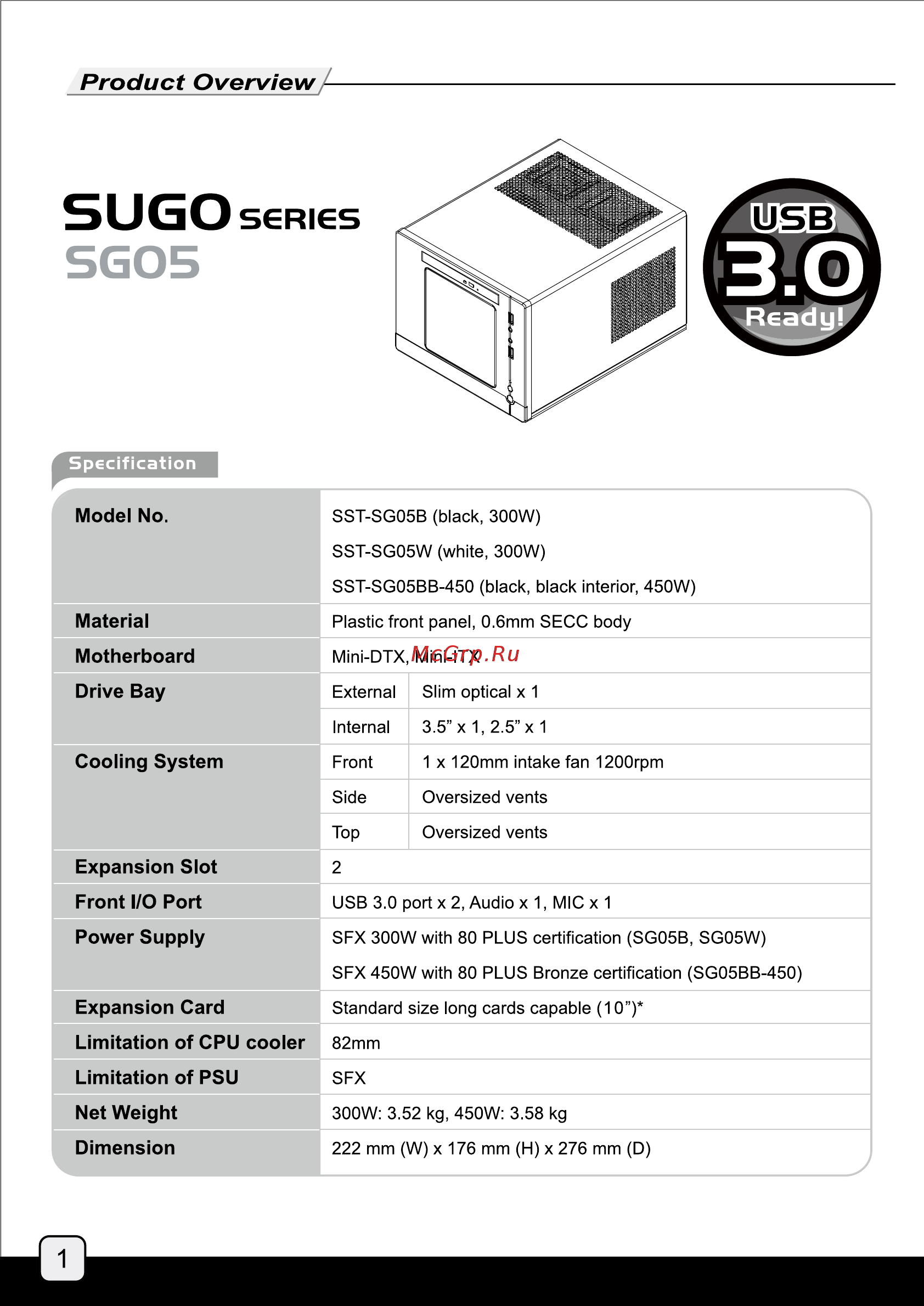 SilverStone SST-SG05BB-450 [2/15] Ssssssa