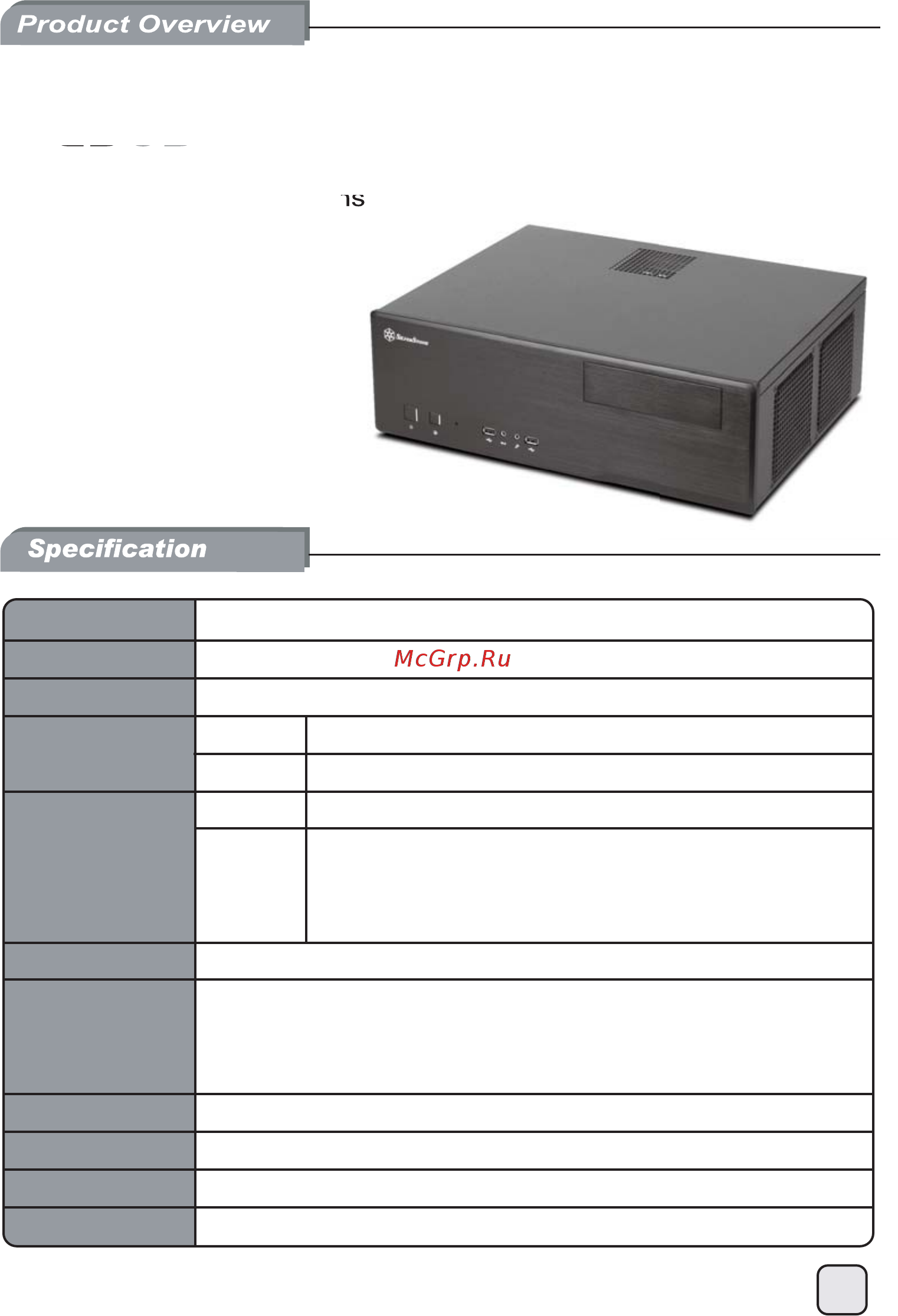 SilverStone GD05 [4/32] A powerful quiet and versatile htpc chassis for all occasions