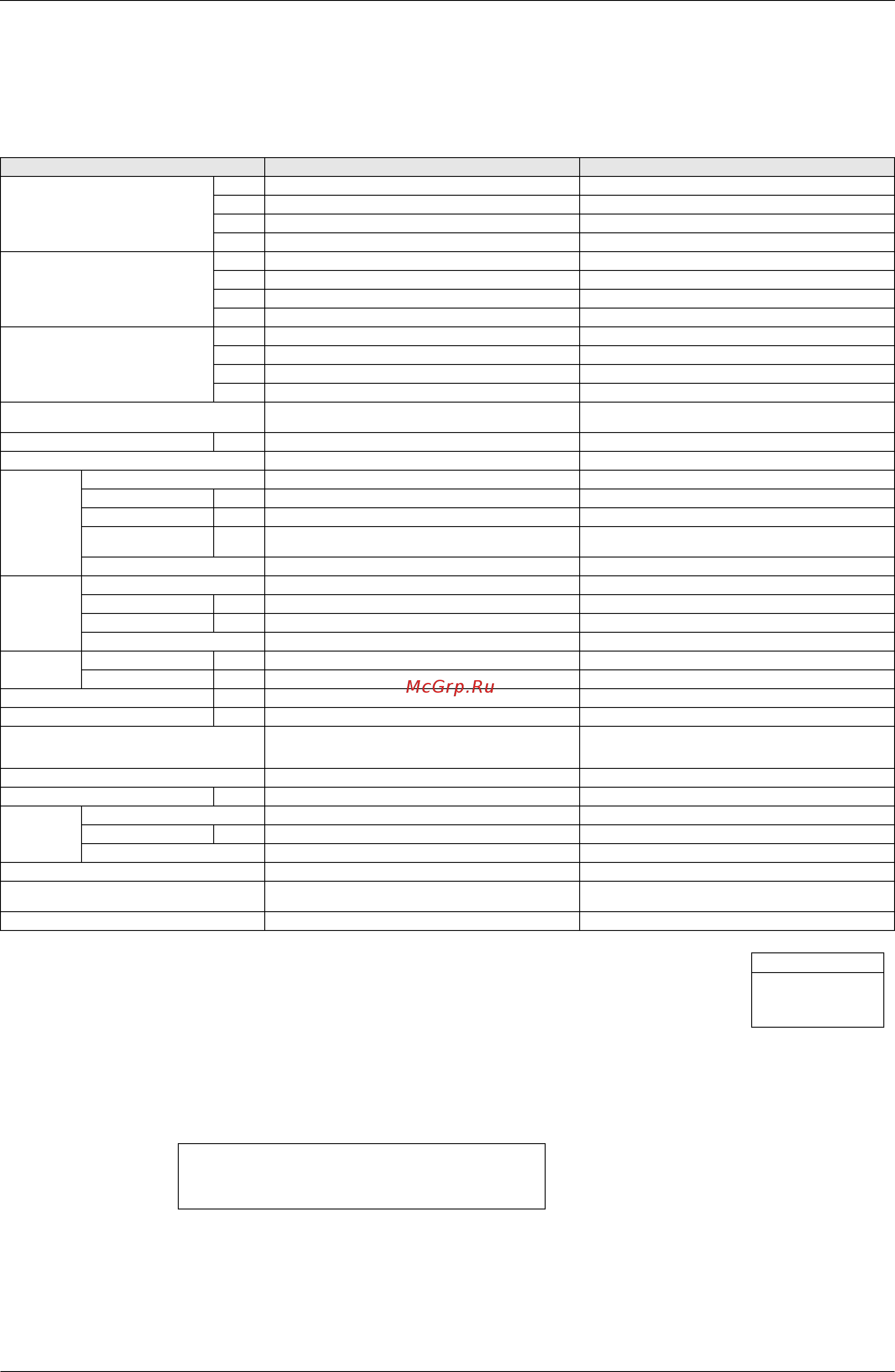 Daikin RXYQ10MY1K [19/310] Specifications