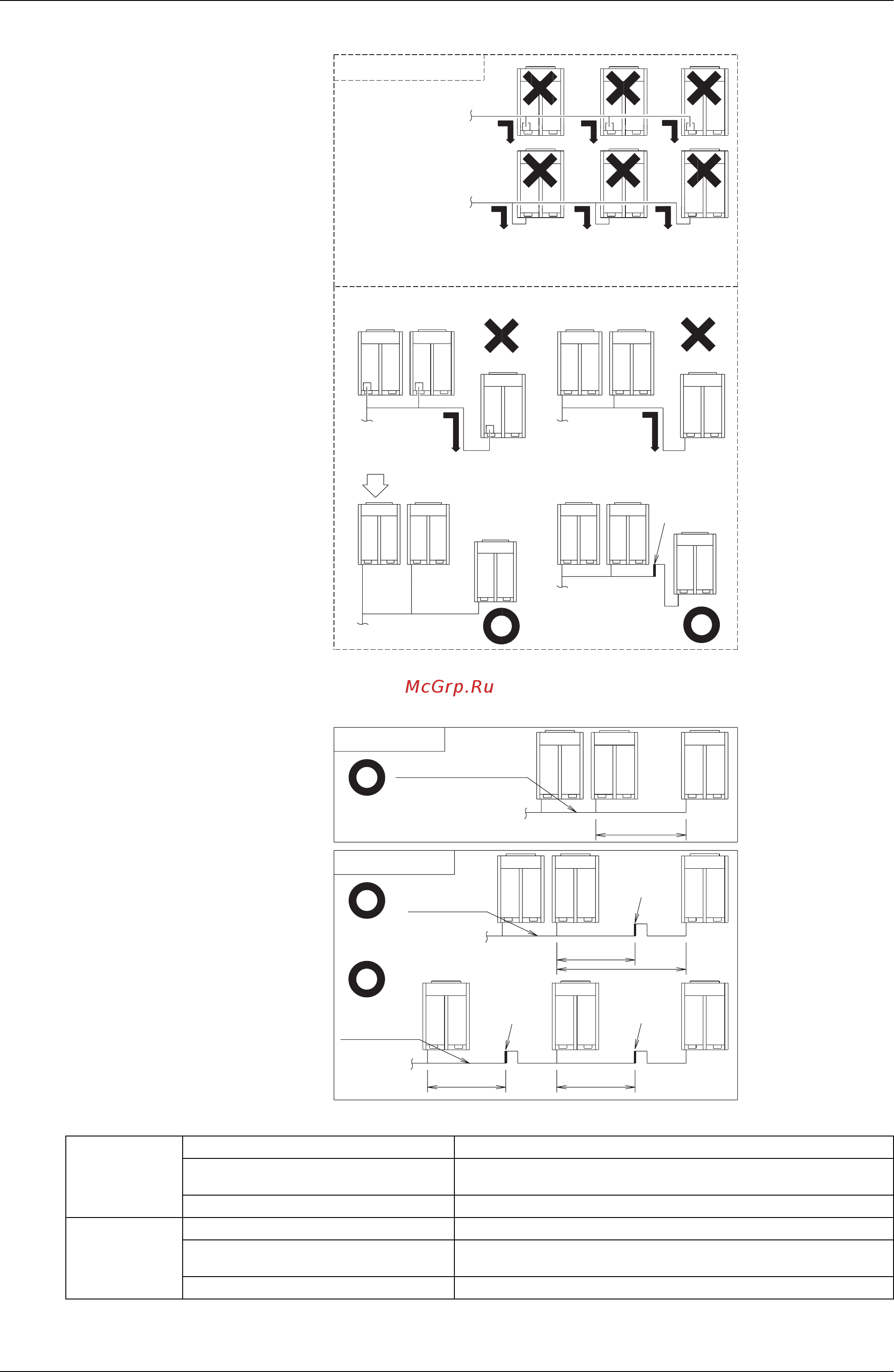 Daikin RXYQ8MY1K [284/310] If the piping length between the outdoor unit connecting pipe kits or between the outdoor units exceeds 2 m create a rise of 200 mm or more in the gas line within a length of 2 m from the kit