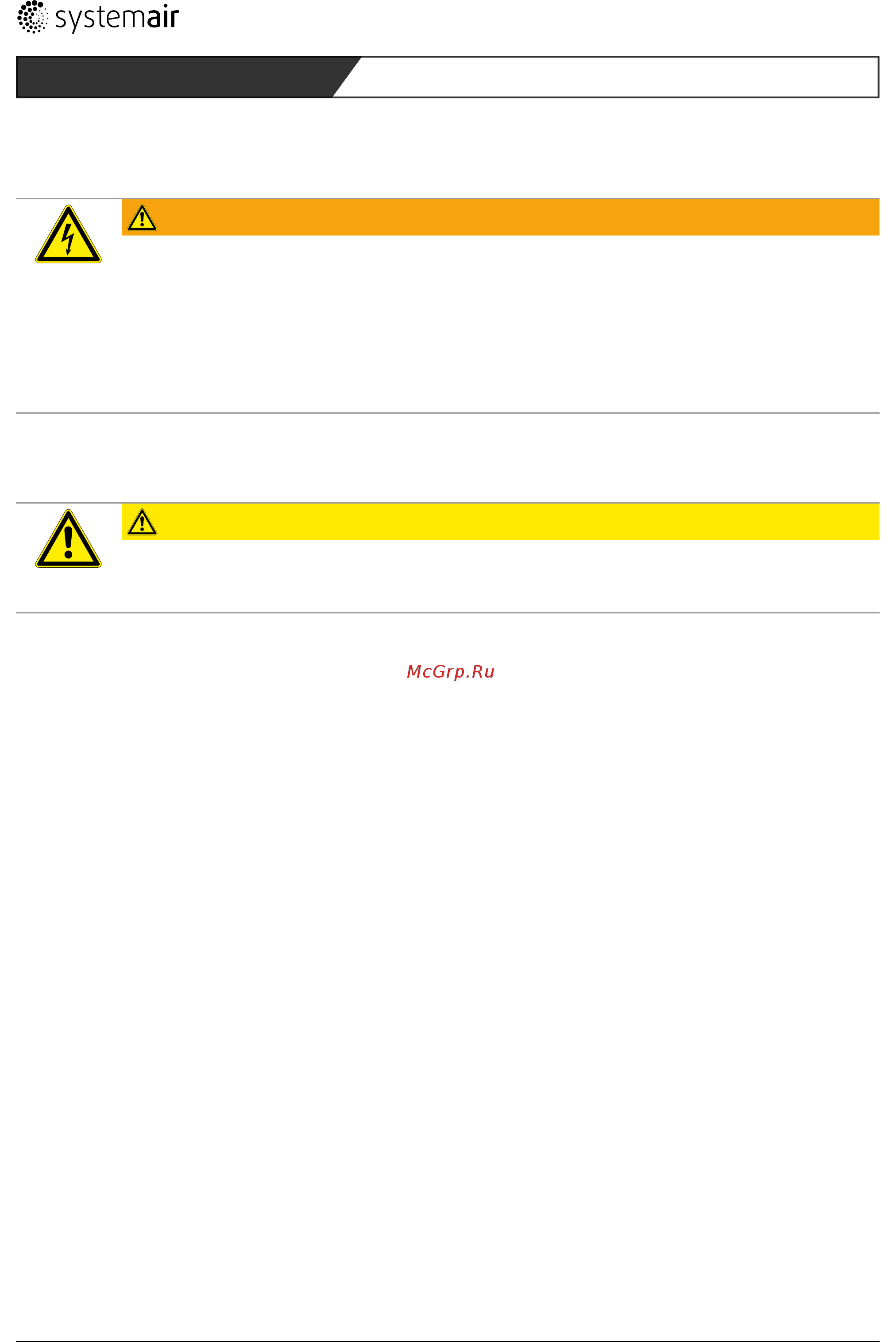 Systemair MUB-CAV/VAV 062 560EC [24/145] Deinstallation demontage