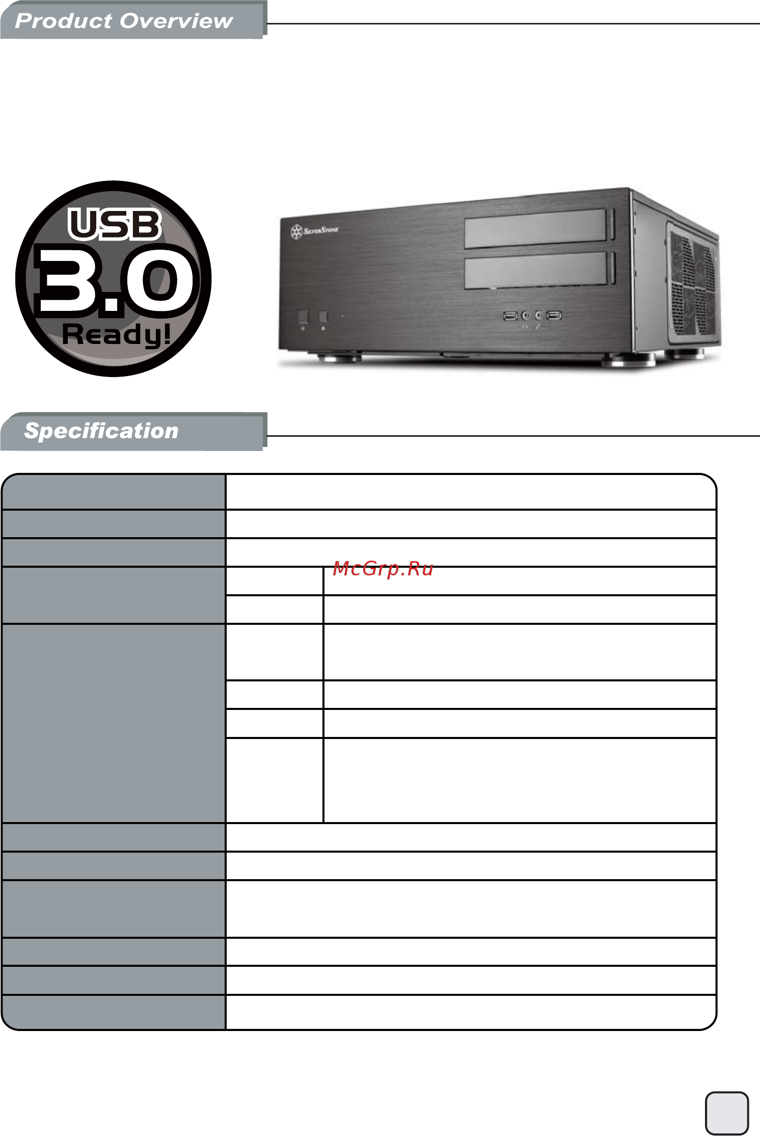 SilverStone SST-GD07B-C [3/49] Manual gd08 c189 p2 v2