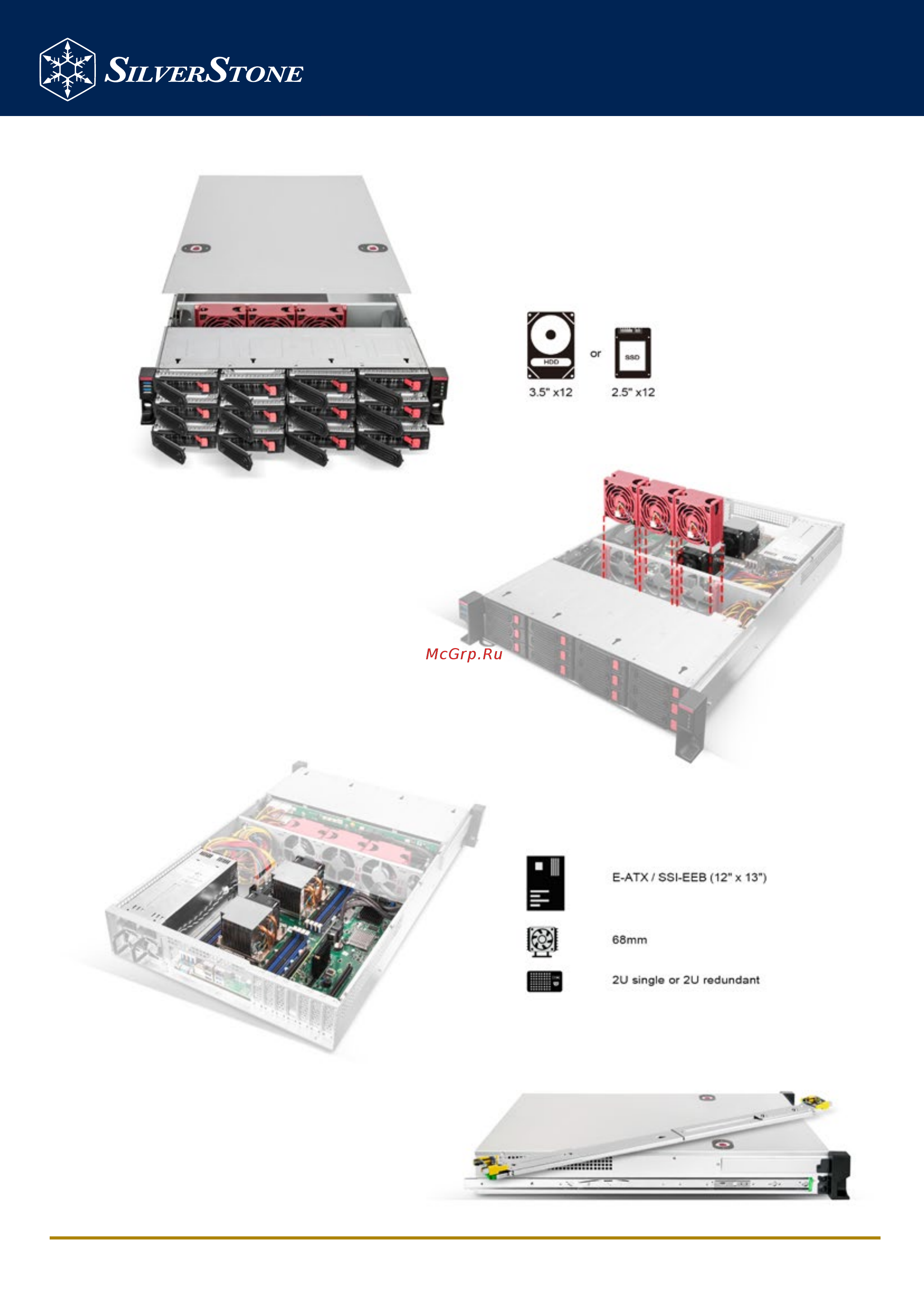 SilverStone SST-RM22-312 [2/2] Внутренняя конфигурация