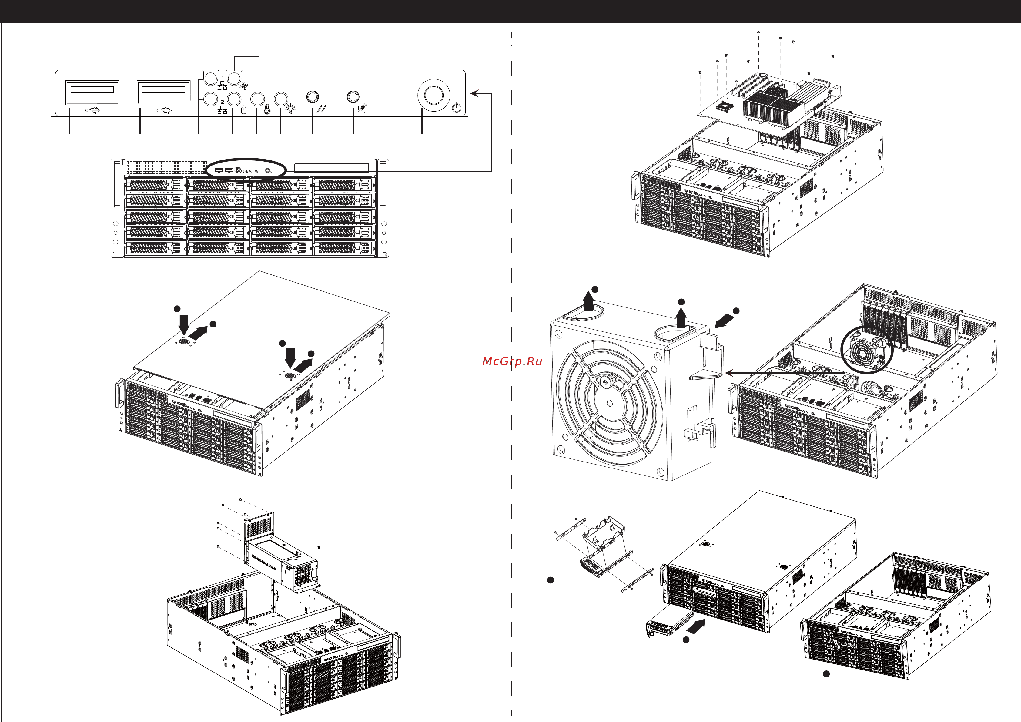 SilverStone RM420 Инструкция по эксплуатации онлайн