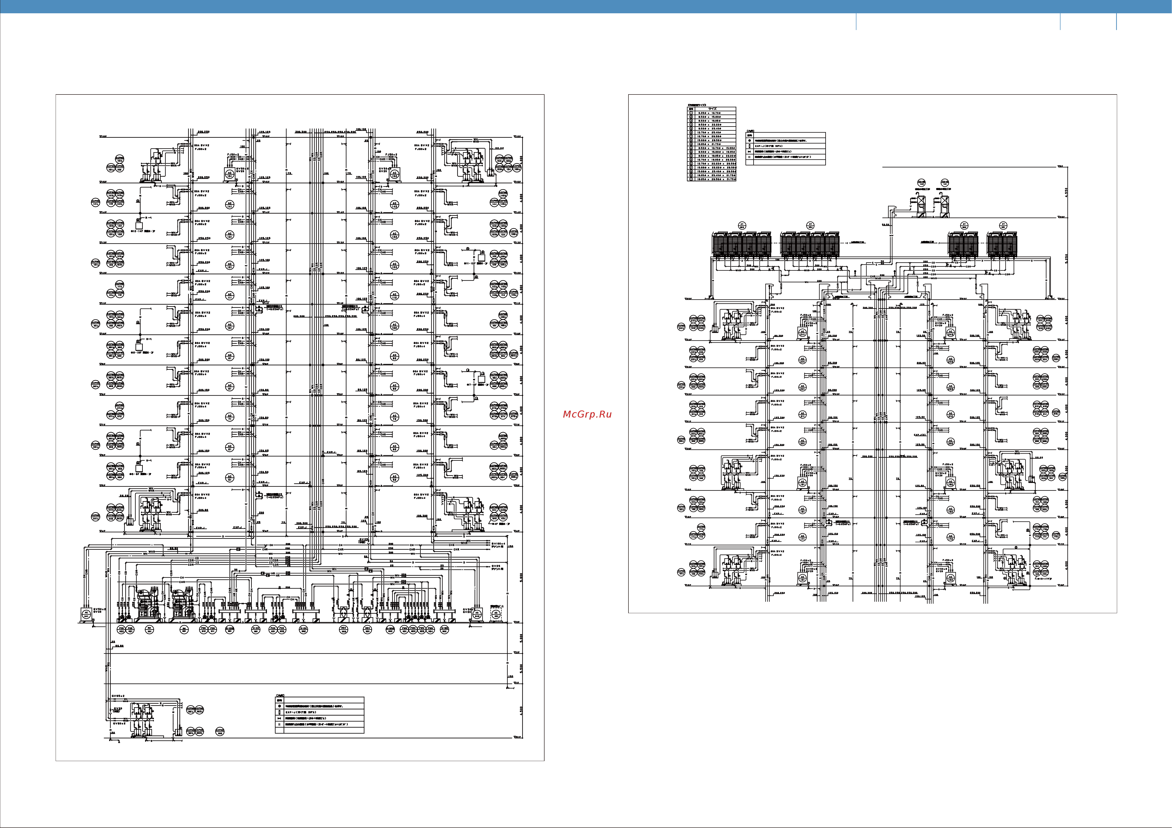 Daikin RXYQ46PAY6 [14/33] Design drawing