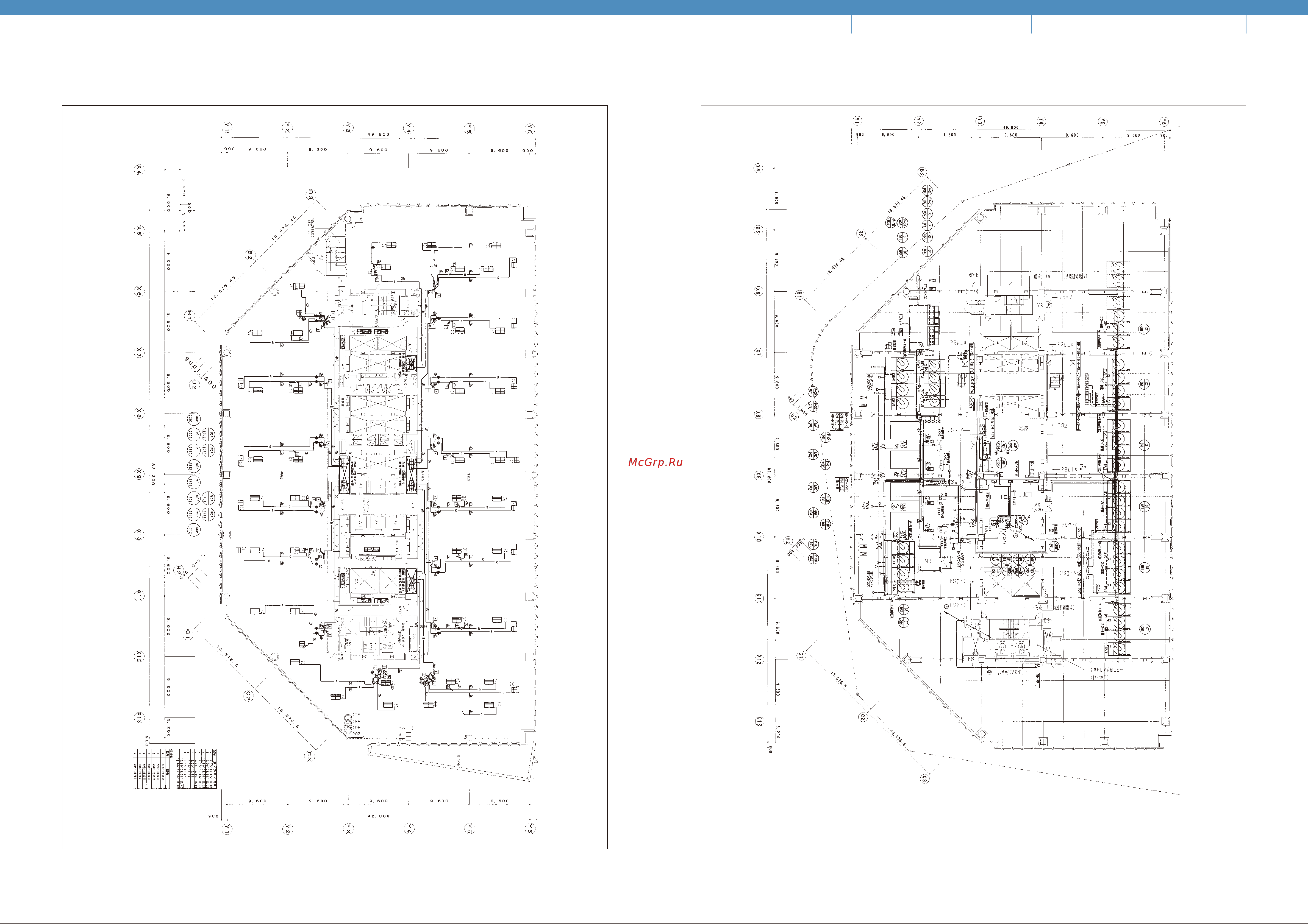 Daikin RXYQ46PAY6 [32/33] Design drawing