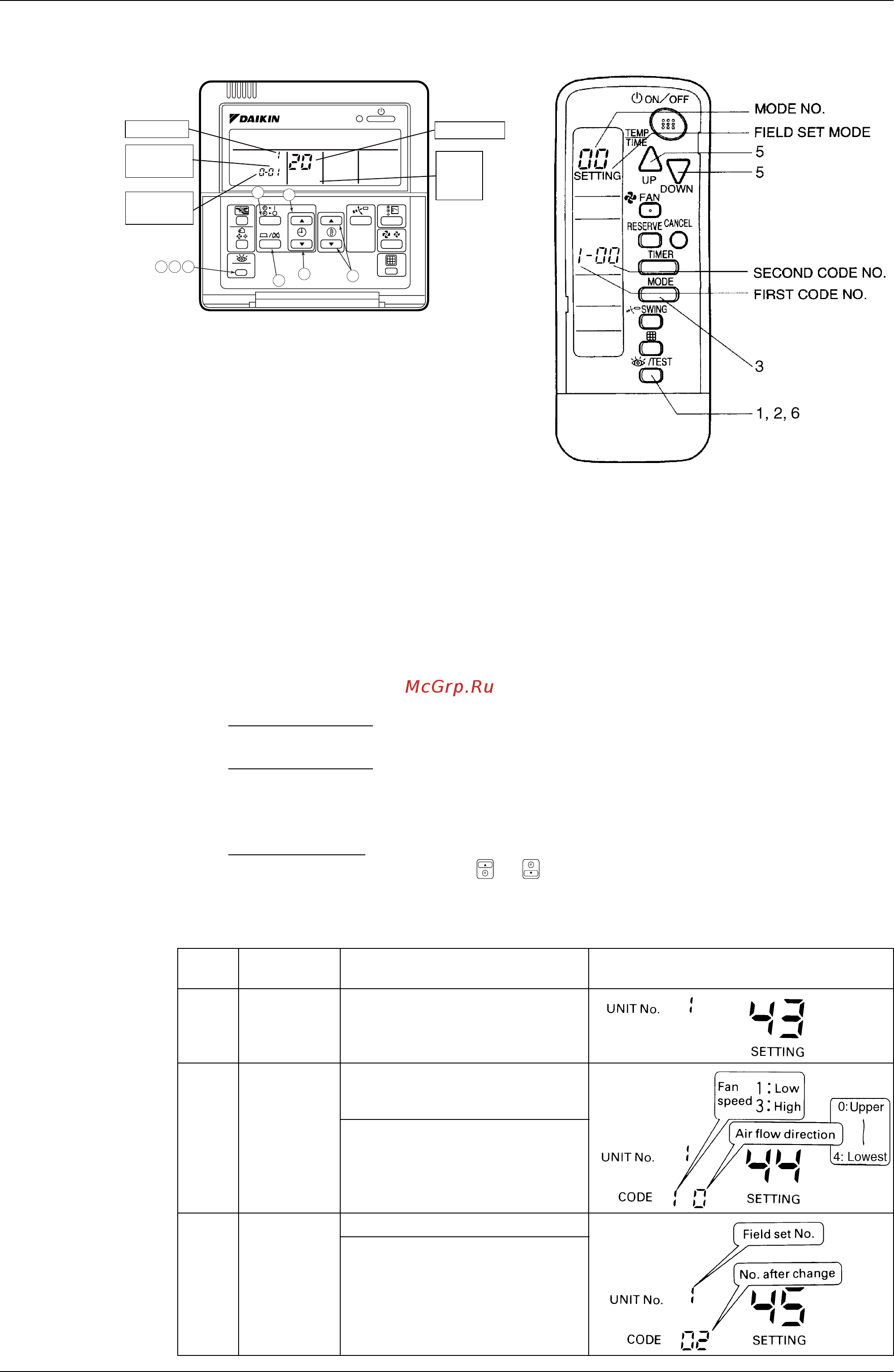 Daikin RXYQ36PAYL [259/452] Service setting