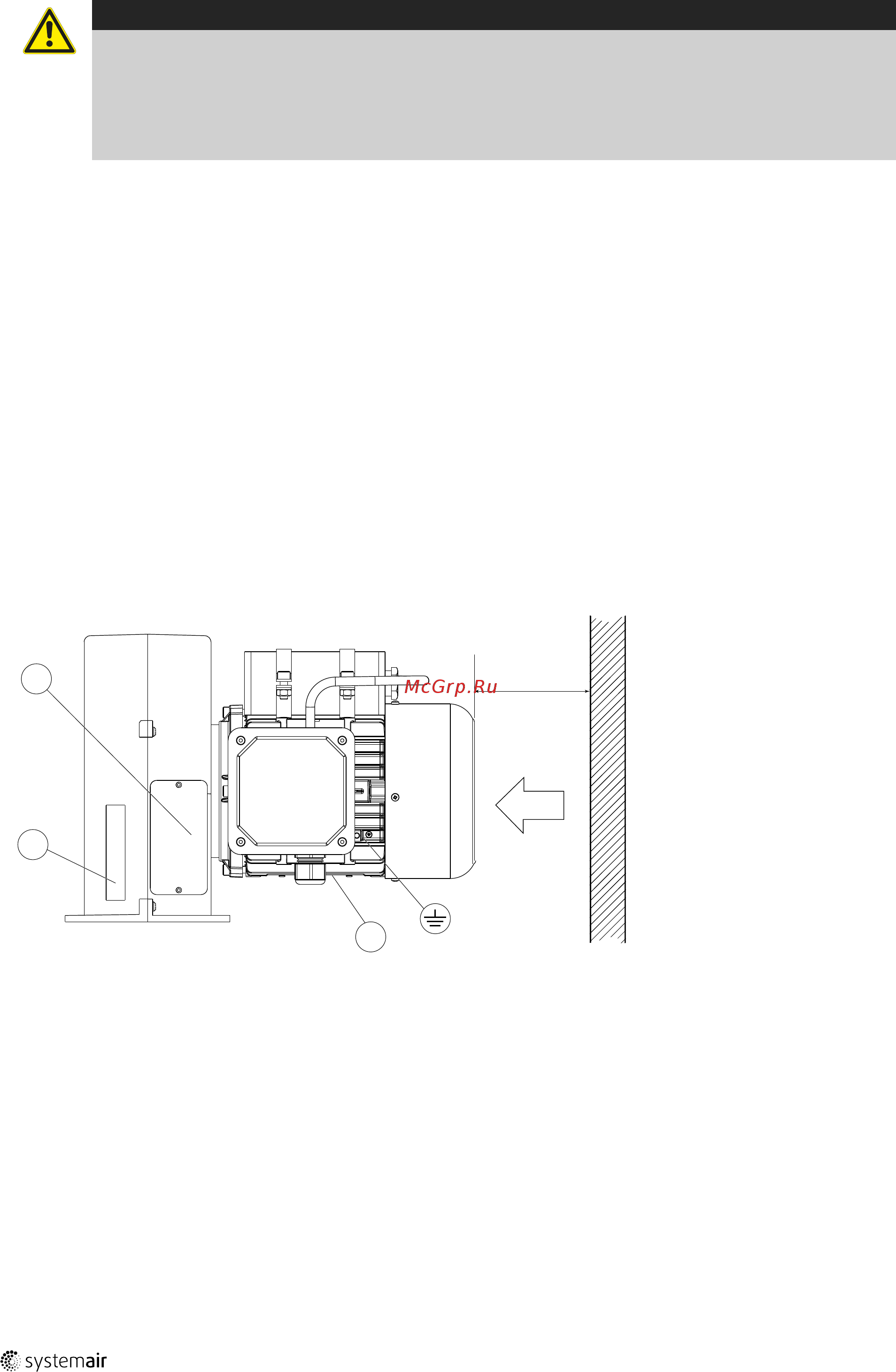 Systemair EX 140A-4 [6/20] Информация по технике безопасности