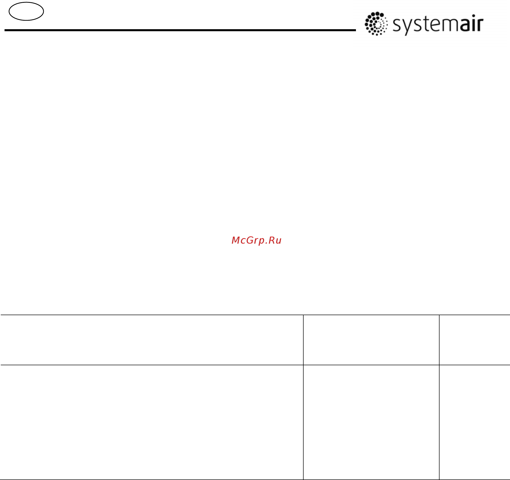 Systemair DVEX 560D6 [32/48] Táblázat
