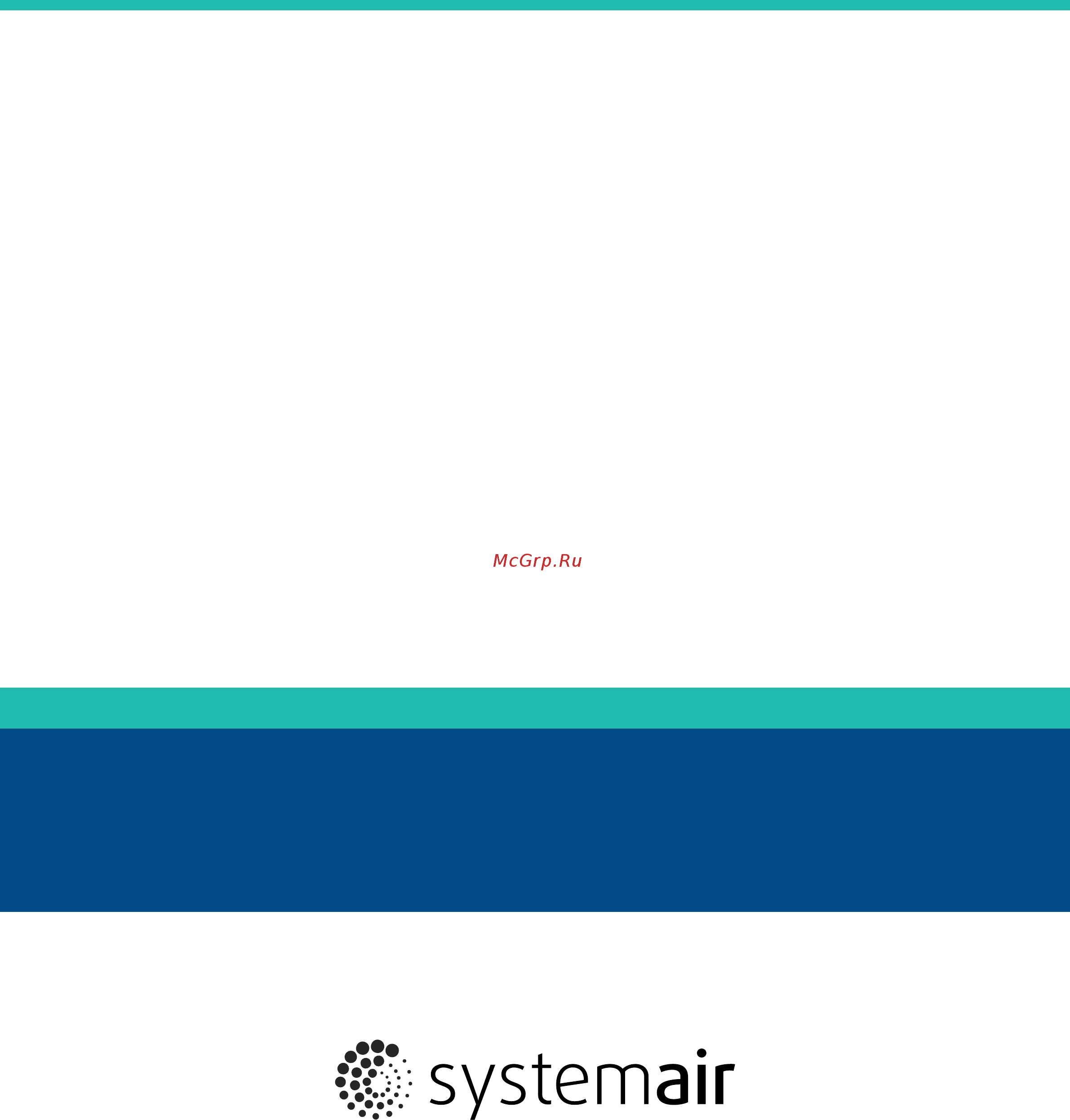 Systemair DVEX 355D4 Инструкция по эксплуатации онлайн [148/148] 550829