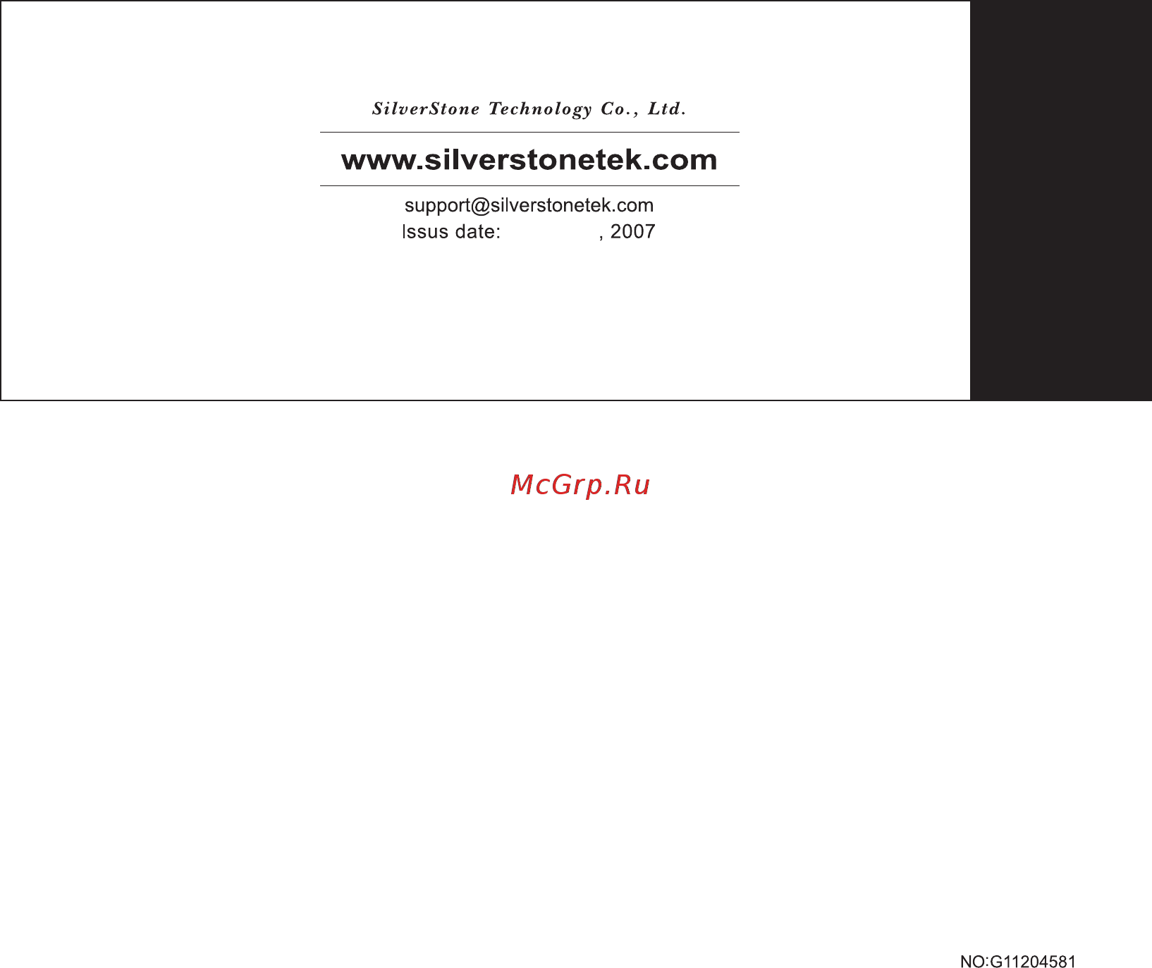 SilverStone SST-KL01B-W [12/12] Kl01 manual 12