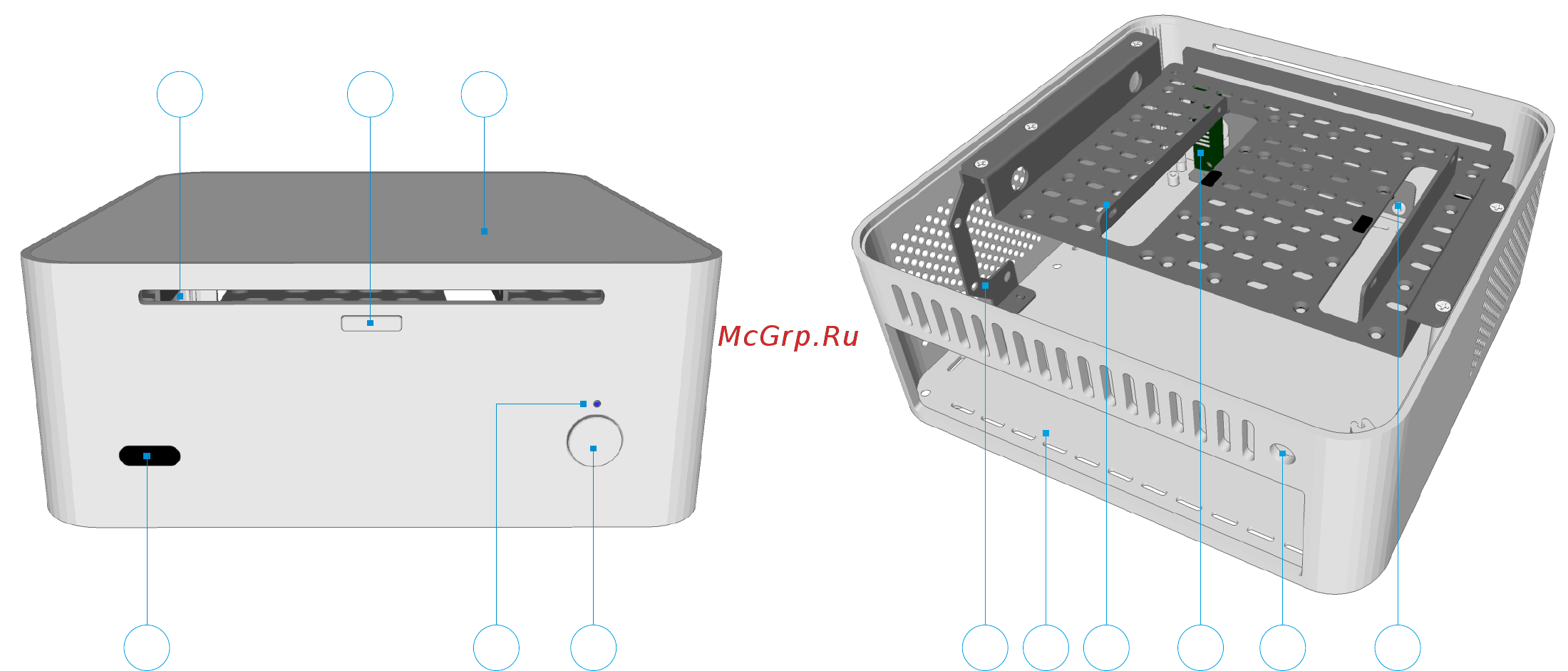 Streacom F1C Evo Chassis Инструкция онлайн [3/8] 550986