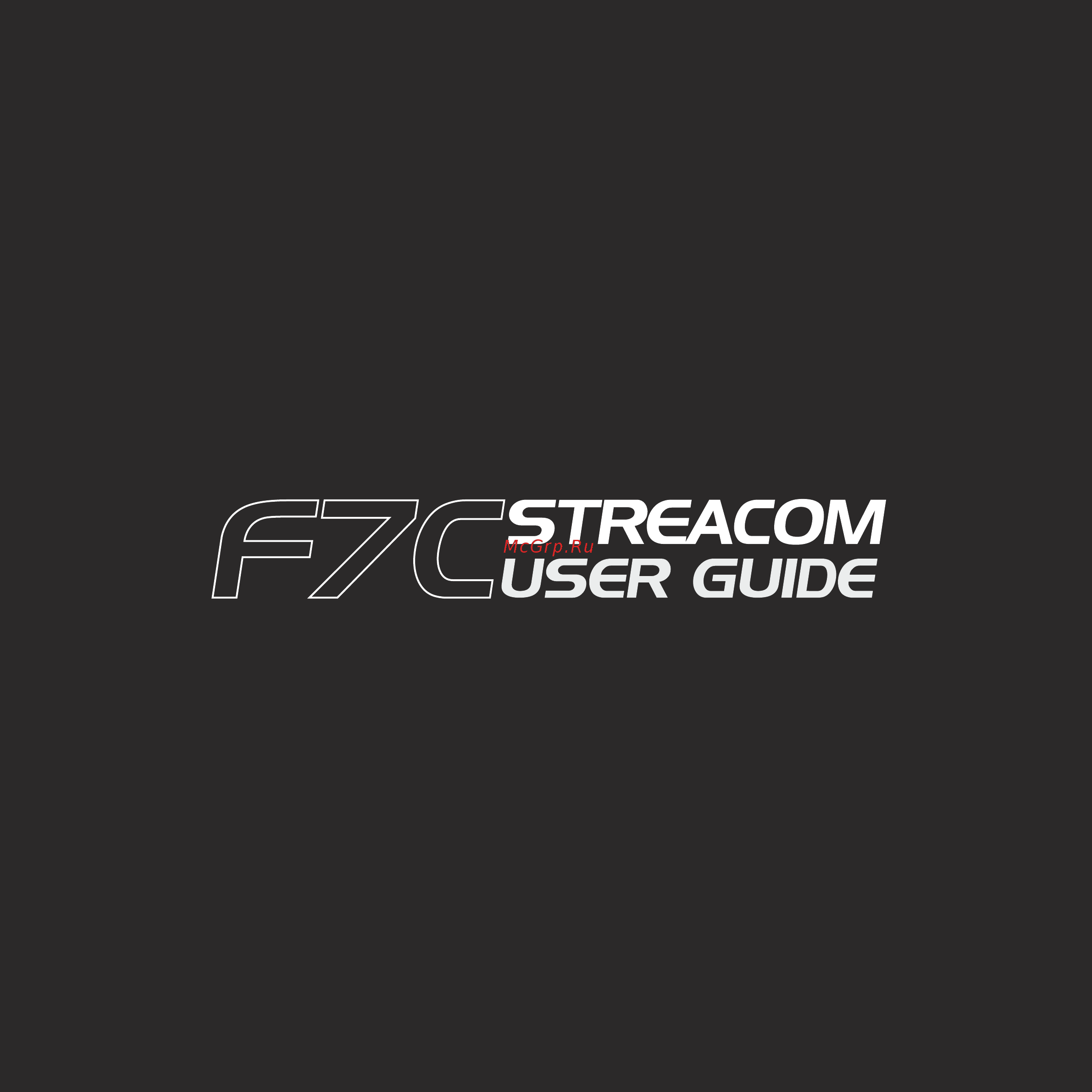Streacom F7C Chassis Инструкция онлайн
