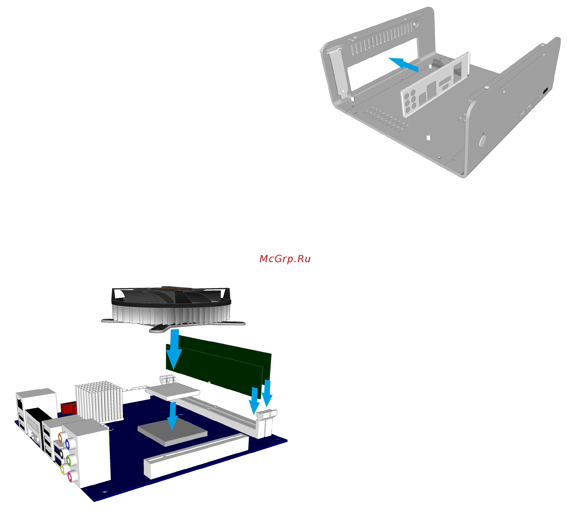 Streacom F7C Chassis Инструкция онлайн [5/10] 551002
