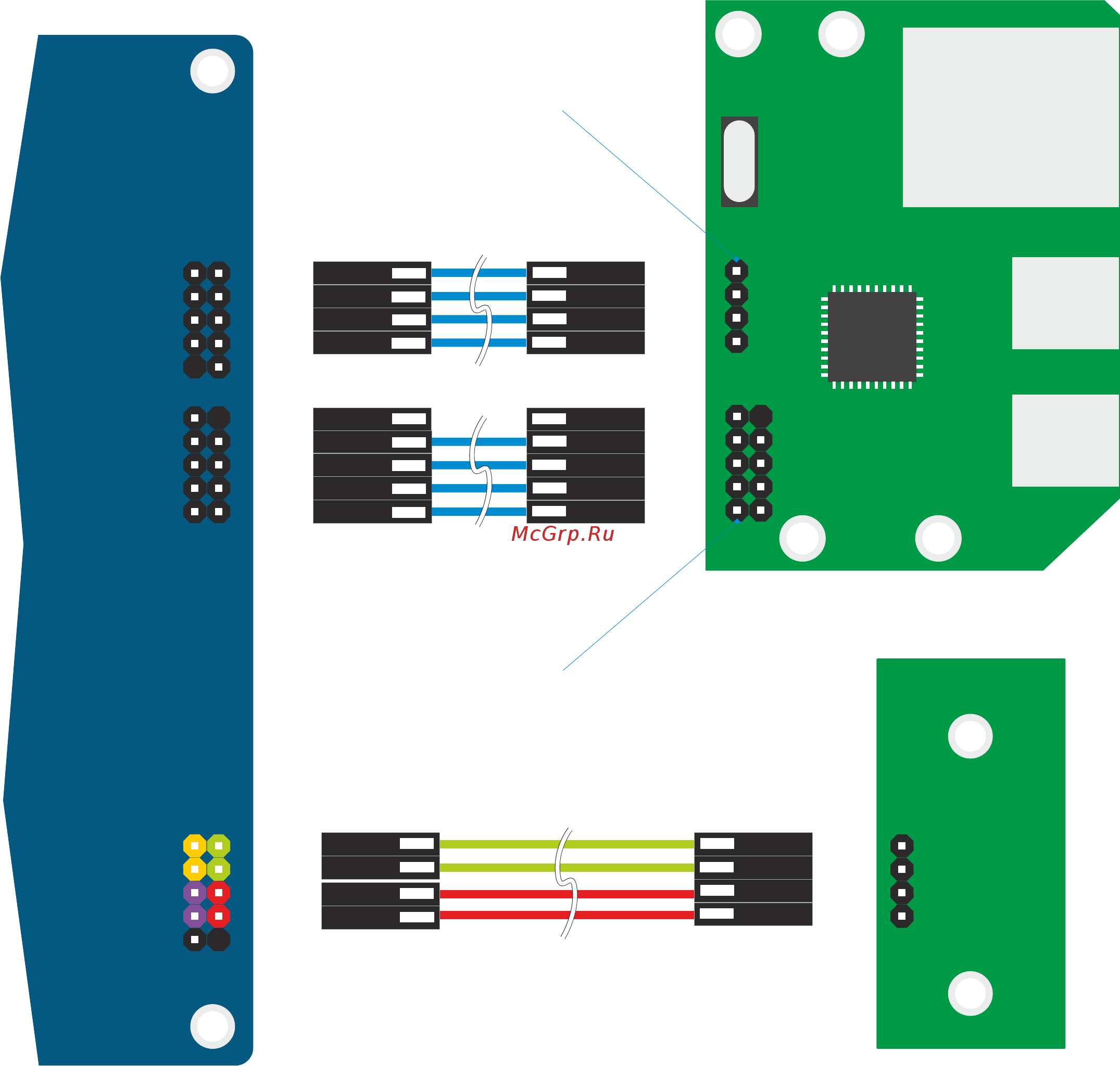 Streacom F7C Chassis [7/10] Chassis power switch pcb