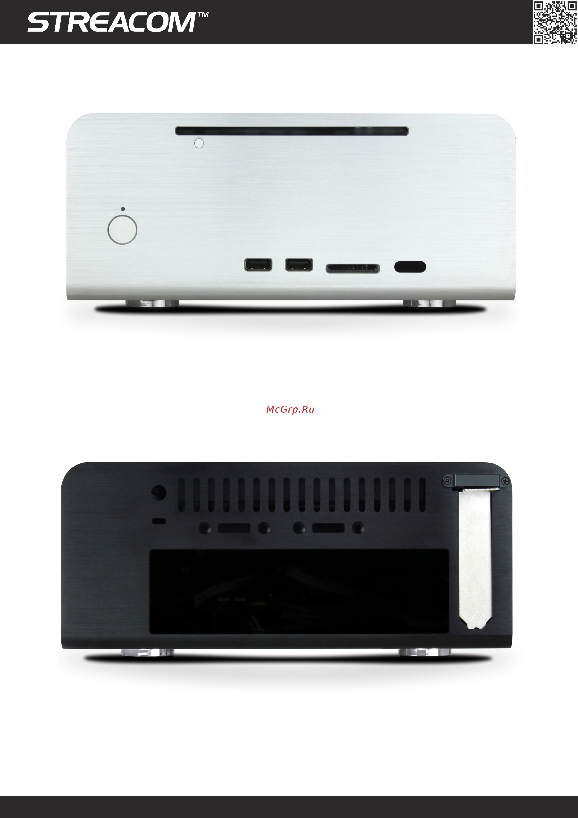 Streacom FC8 Fanless Chassis Техническая спецификация онлайн [3/4] 551007
