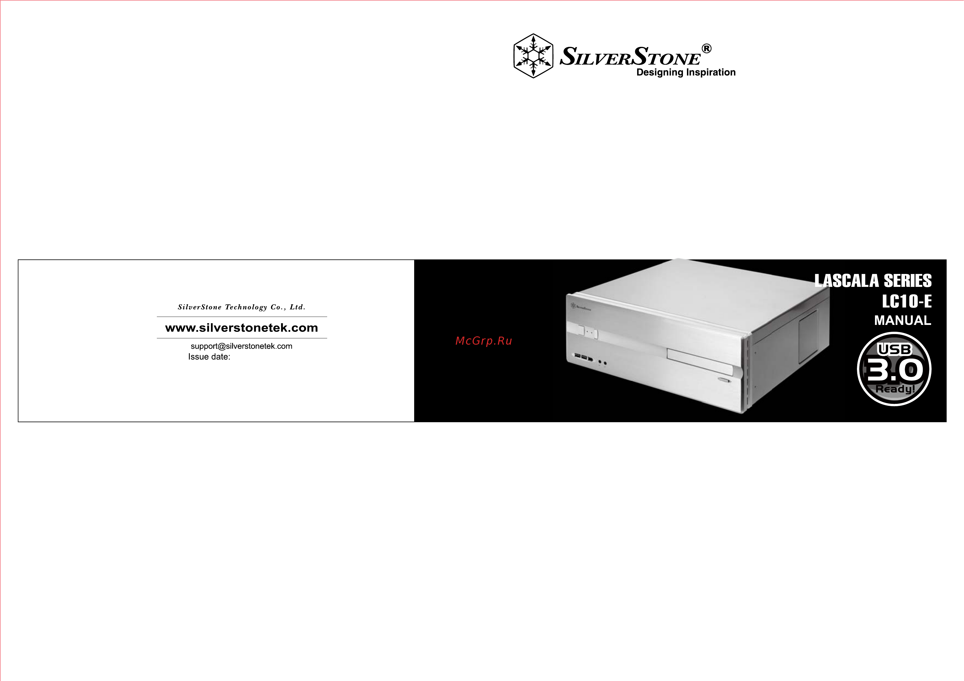 SilverStone SST-LC10S-E-USB3.0 Инструкция по эксплуатации онлайн