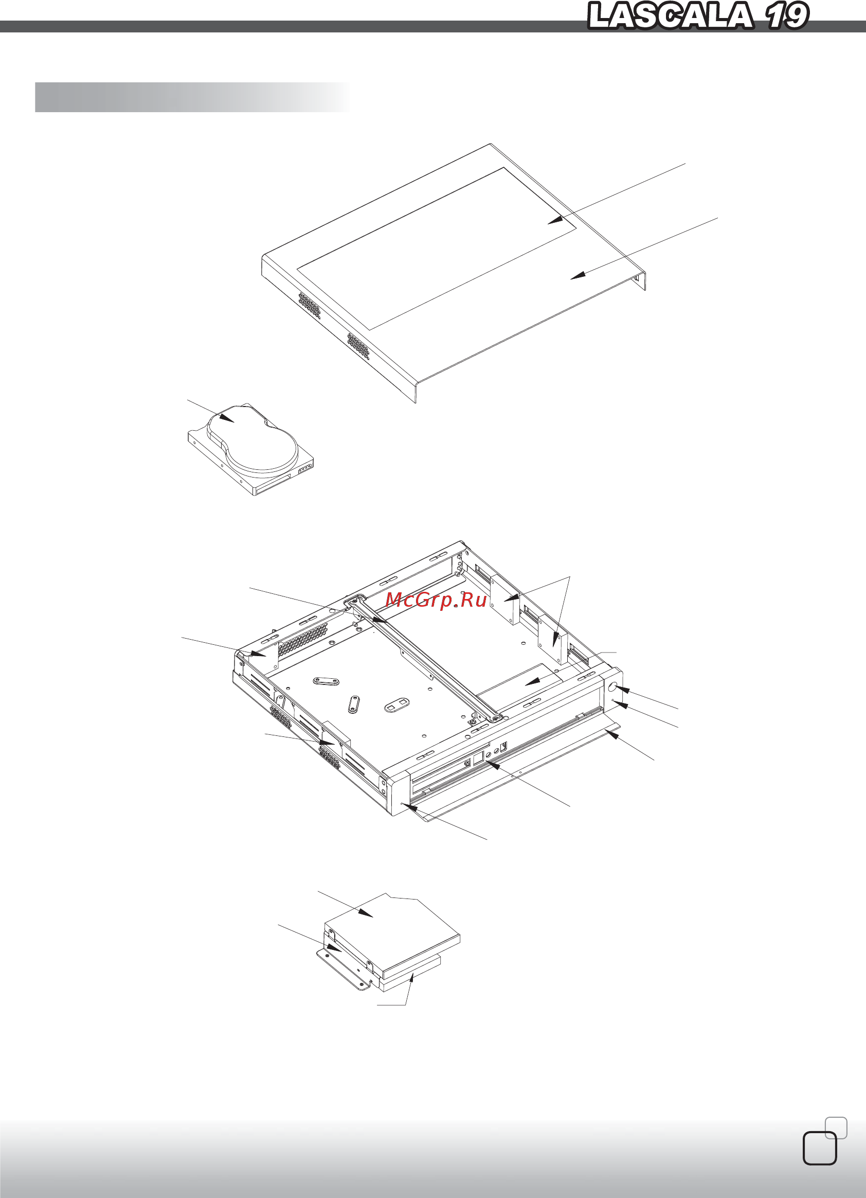 SilverStone SST-LC19S-R [3/12] Isassemble chart