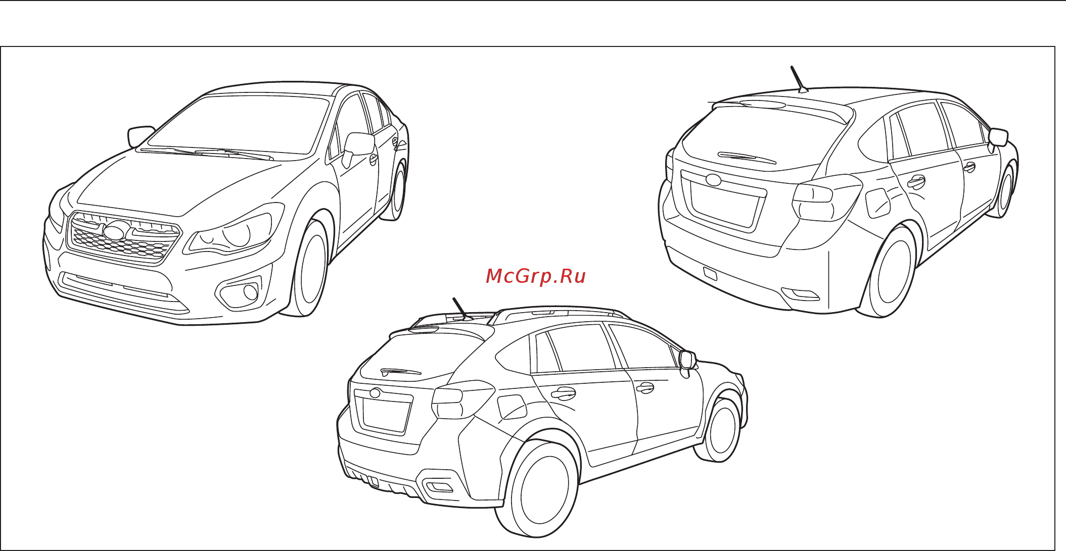 Subaru XV 2014 [2/605] Типы автомобилей
