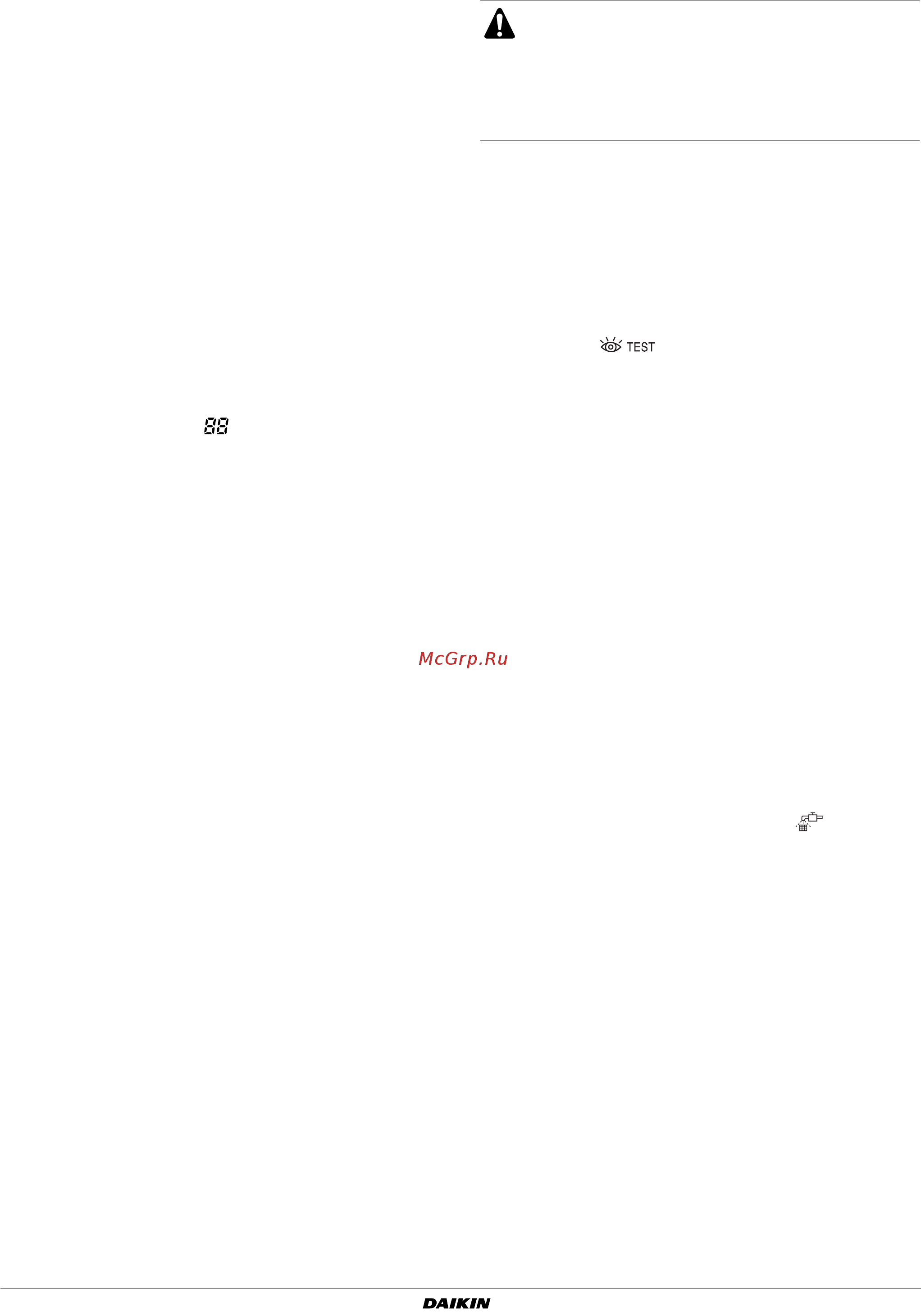 Daikin RXYQ12P7Y1K [10/12] Troubleshooting