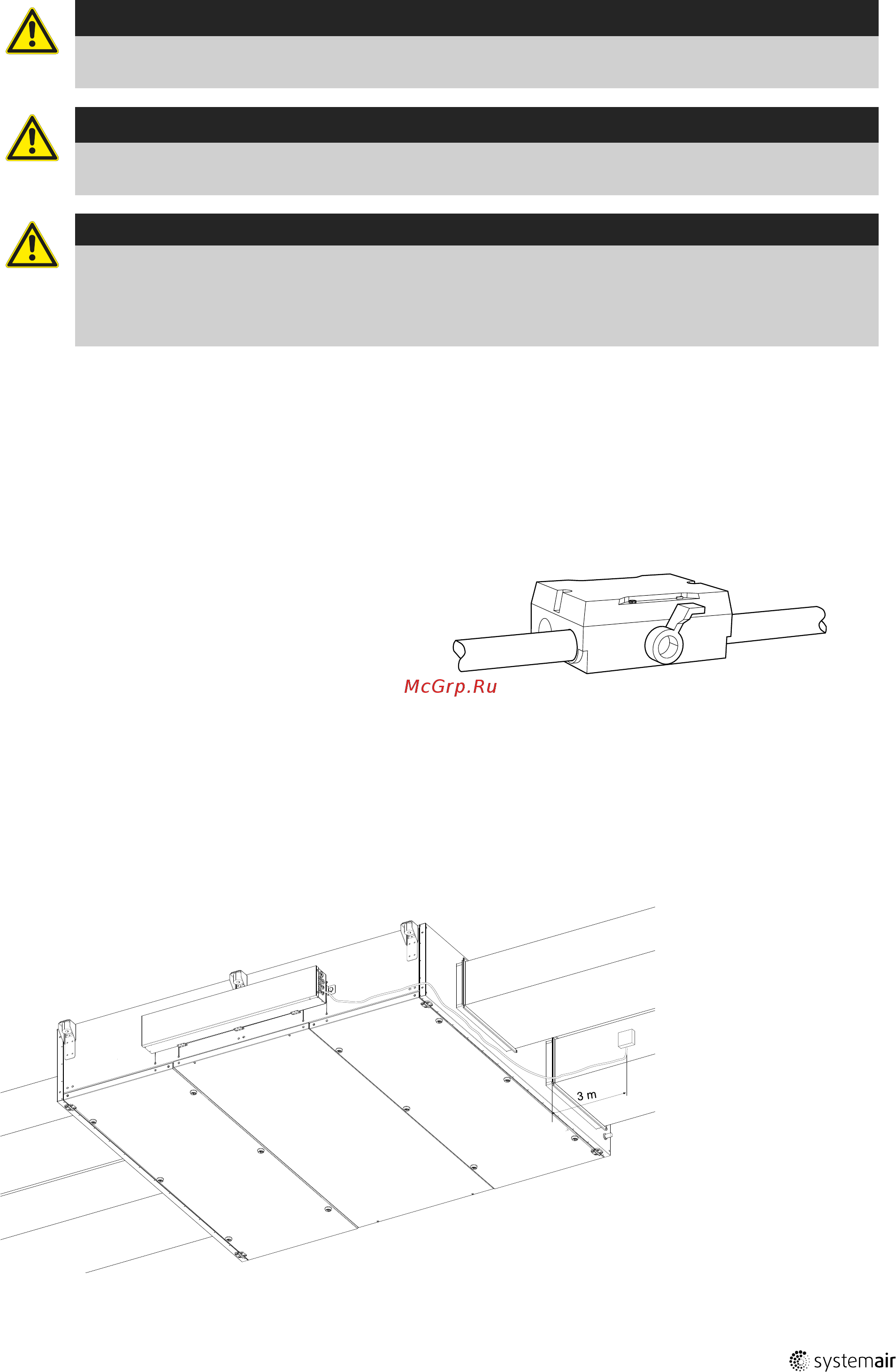 Systemair Topvex FC02 EL-L-CAV [15/28] Процедура установки