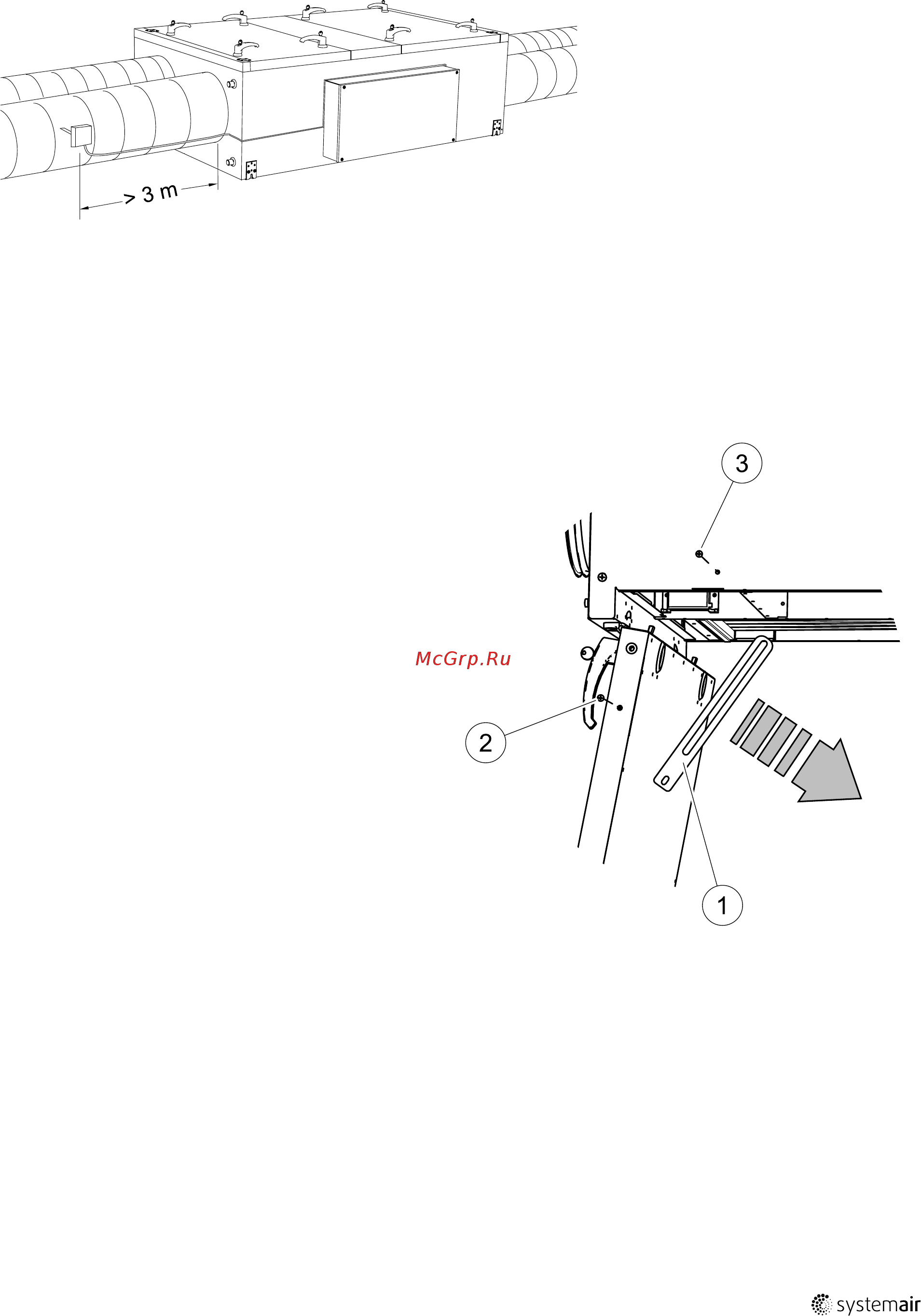 Systemair Topvex FR08 HWH-R-CAV [15/28] Датчик приточного воздуха