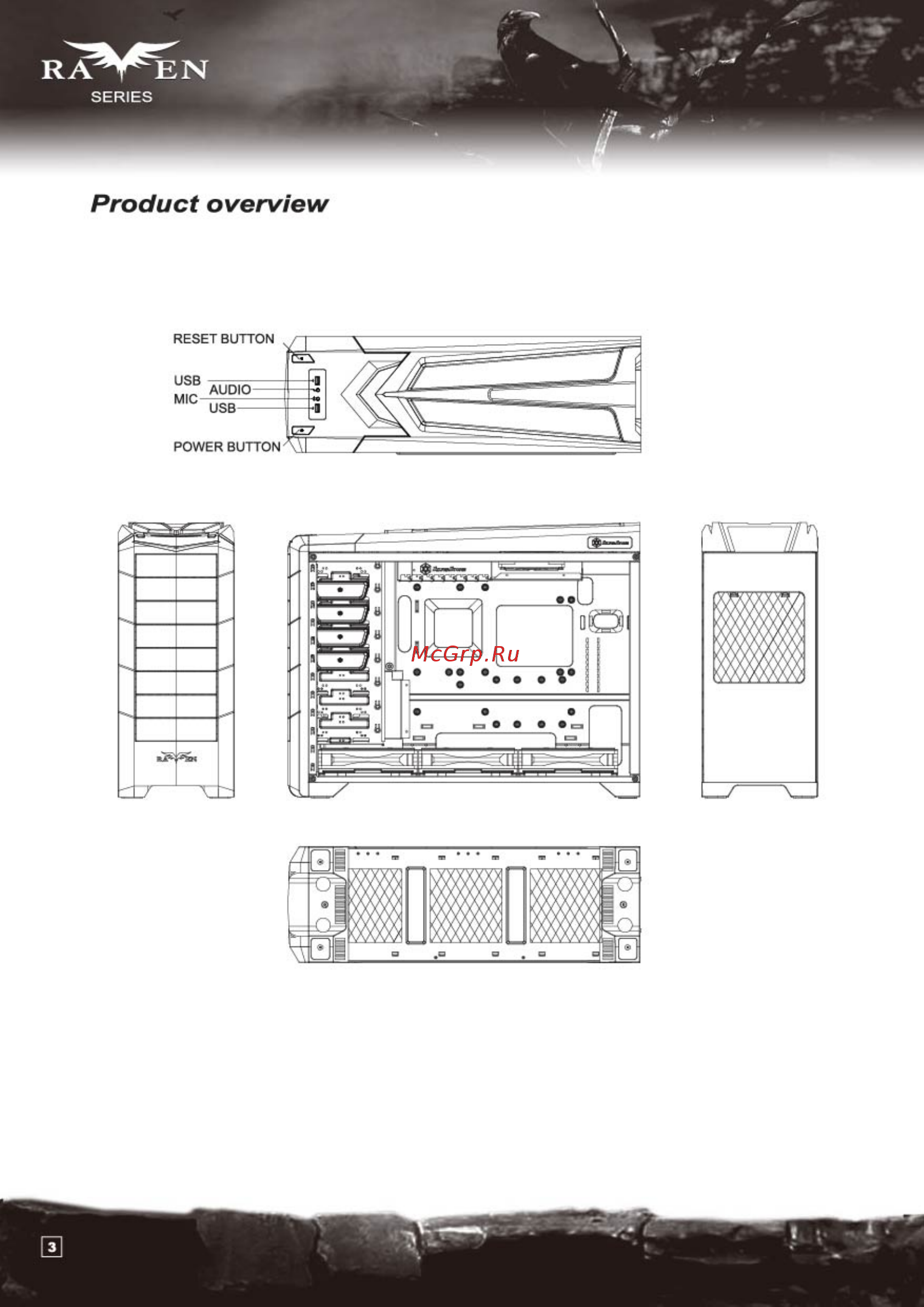 SilverStone SST-RV02B-W [4/40] Multi rv02 manual 3 01
