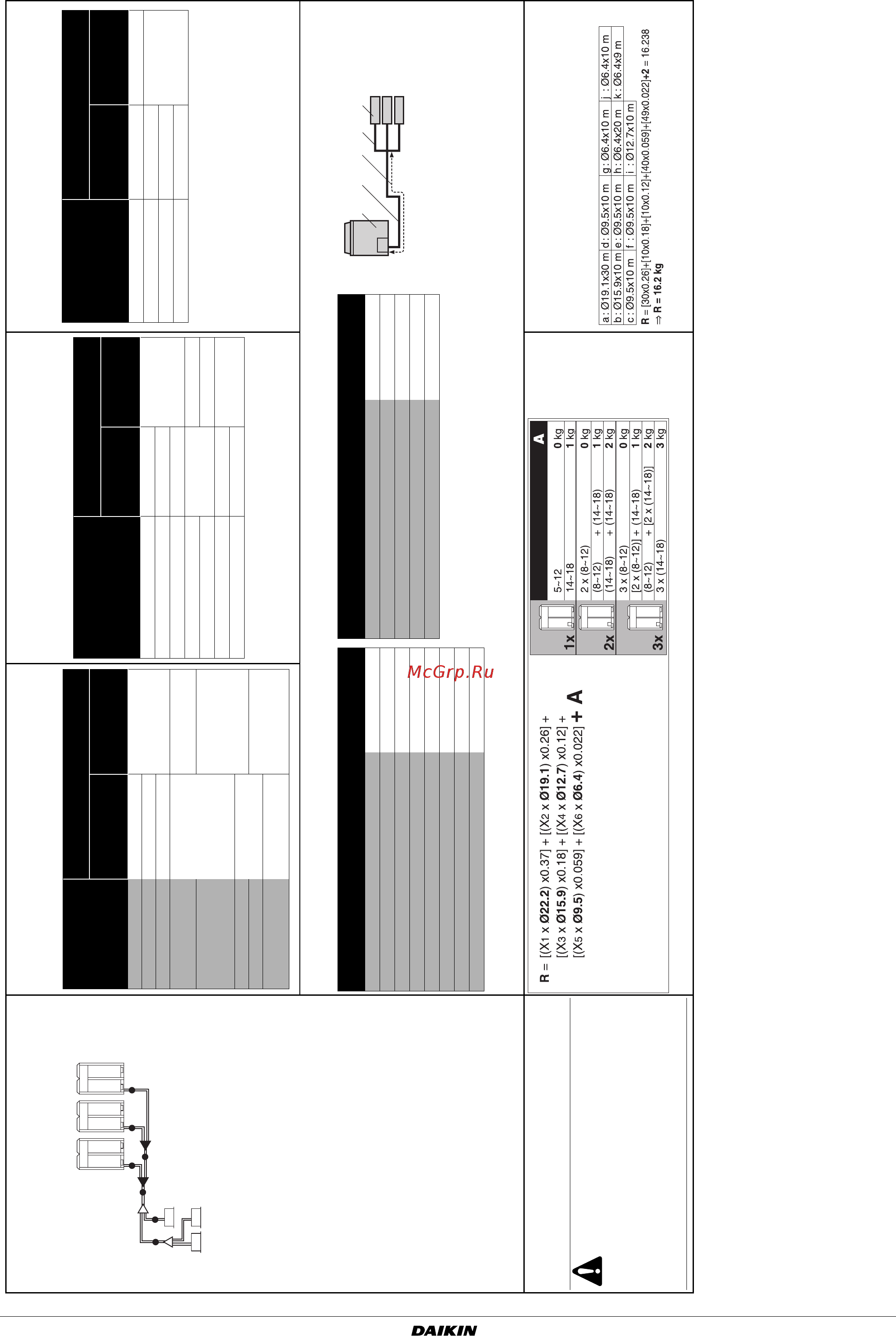 Daikin RXYHQ16P8W1B Инструкция по монтажу онлайн [16/40] 551487